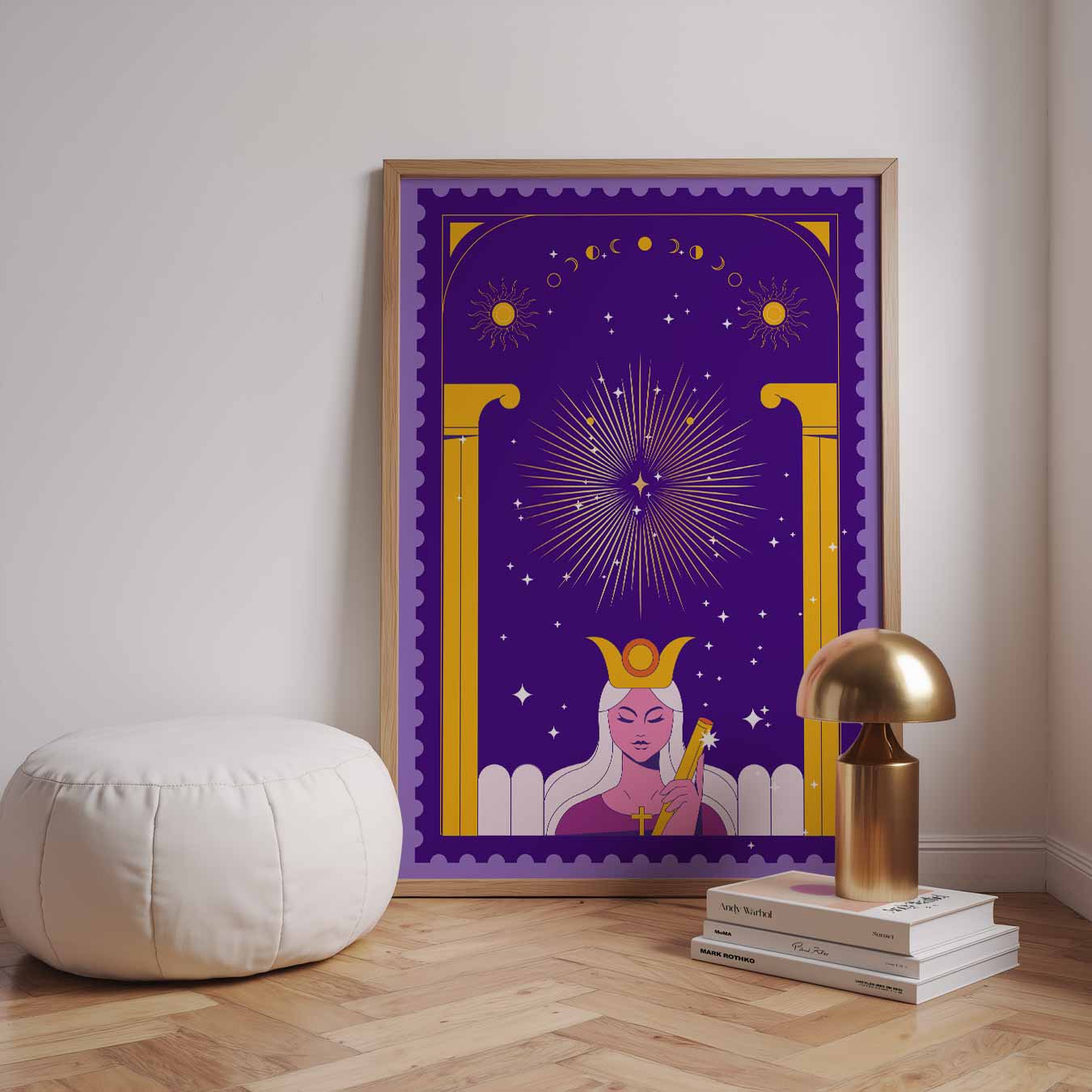 Mystieke Maangodin Poster