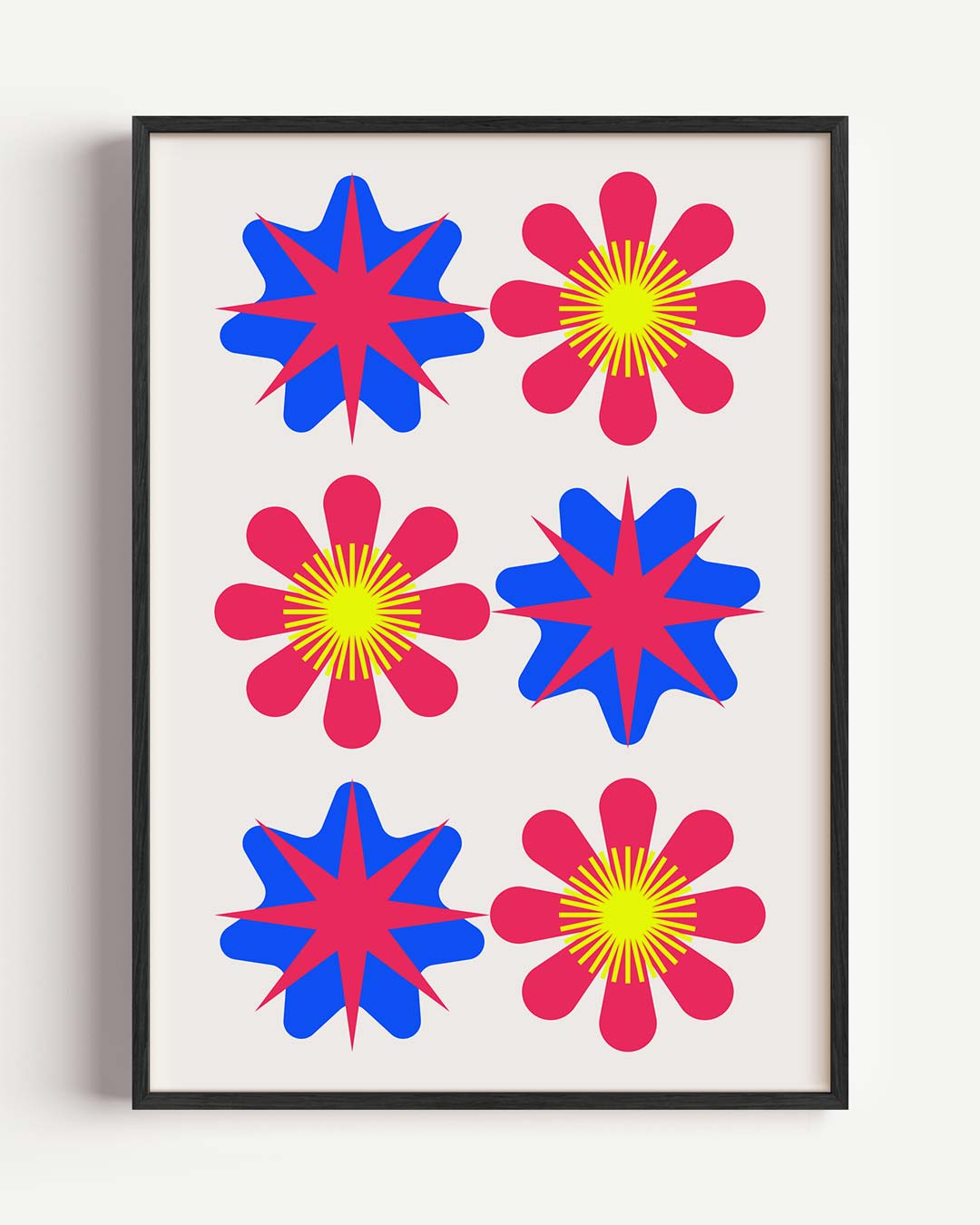 Bloemenexplosie Poster