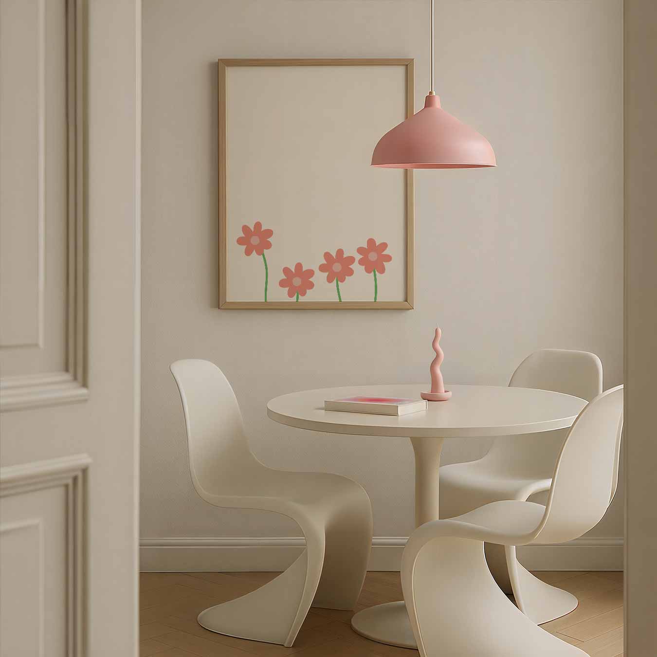 Vrolijke Bloemenpracht Poster