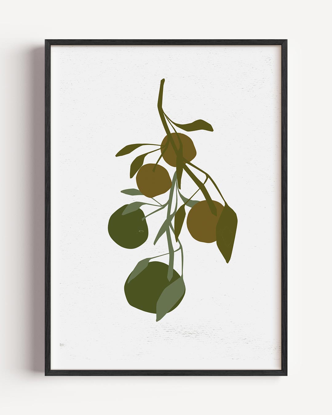Botanische Citrus Kunstprint Poster-WallArtistic