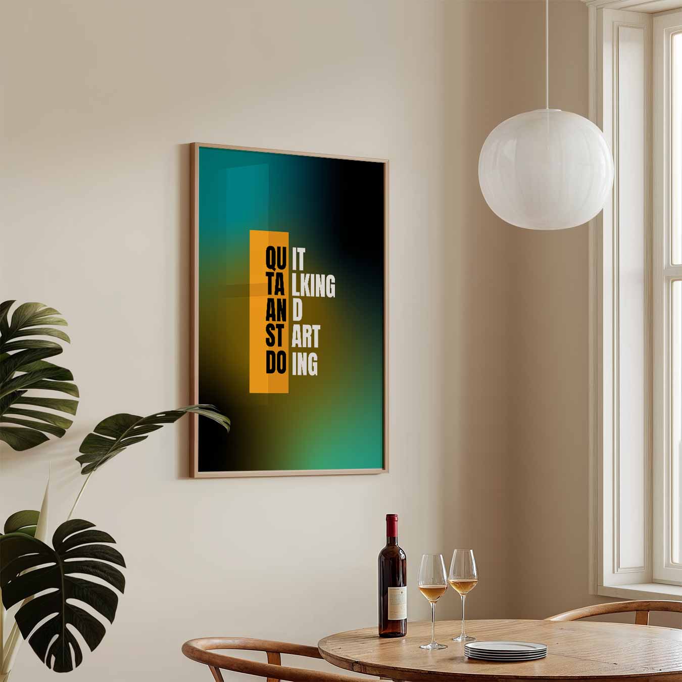 Inspirerende Actieposter