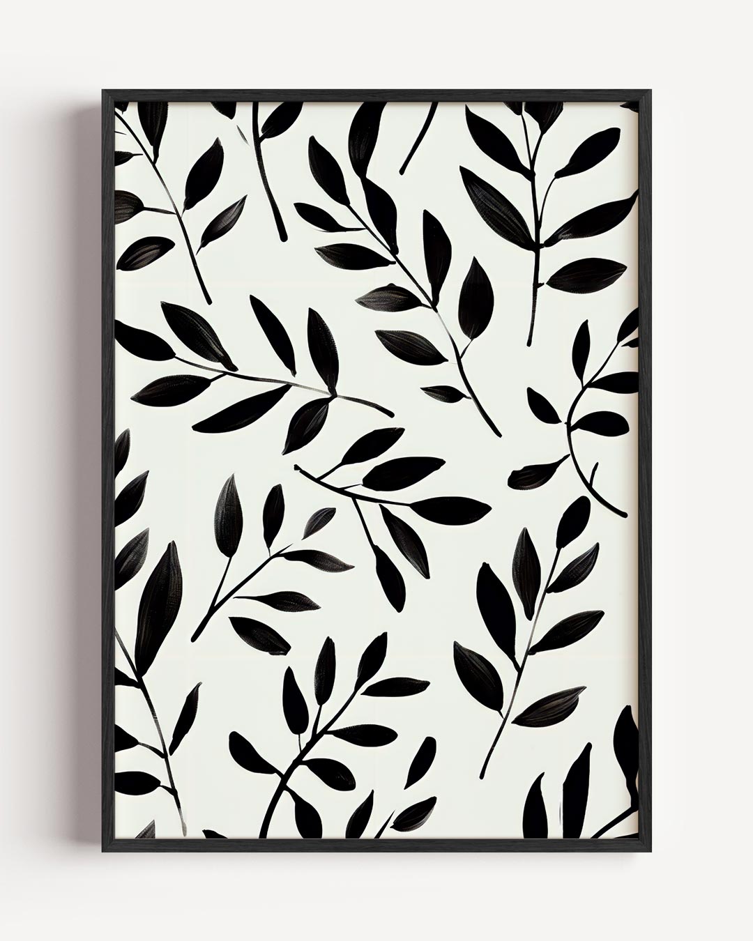 Elegante Bladeren Wandposter-WallArtistic