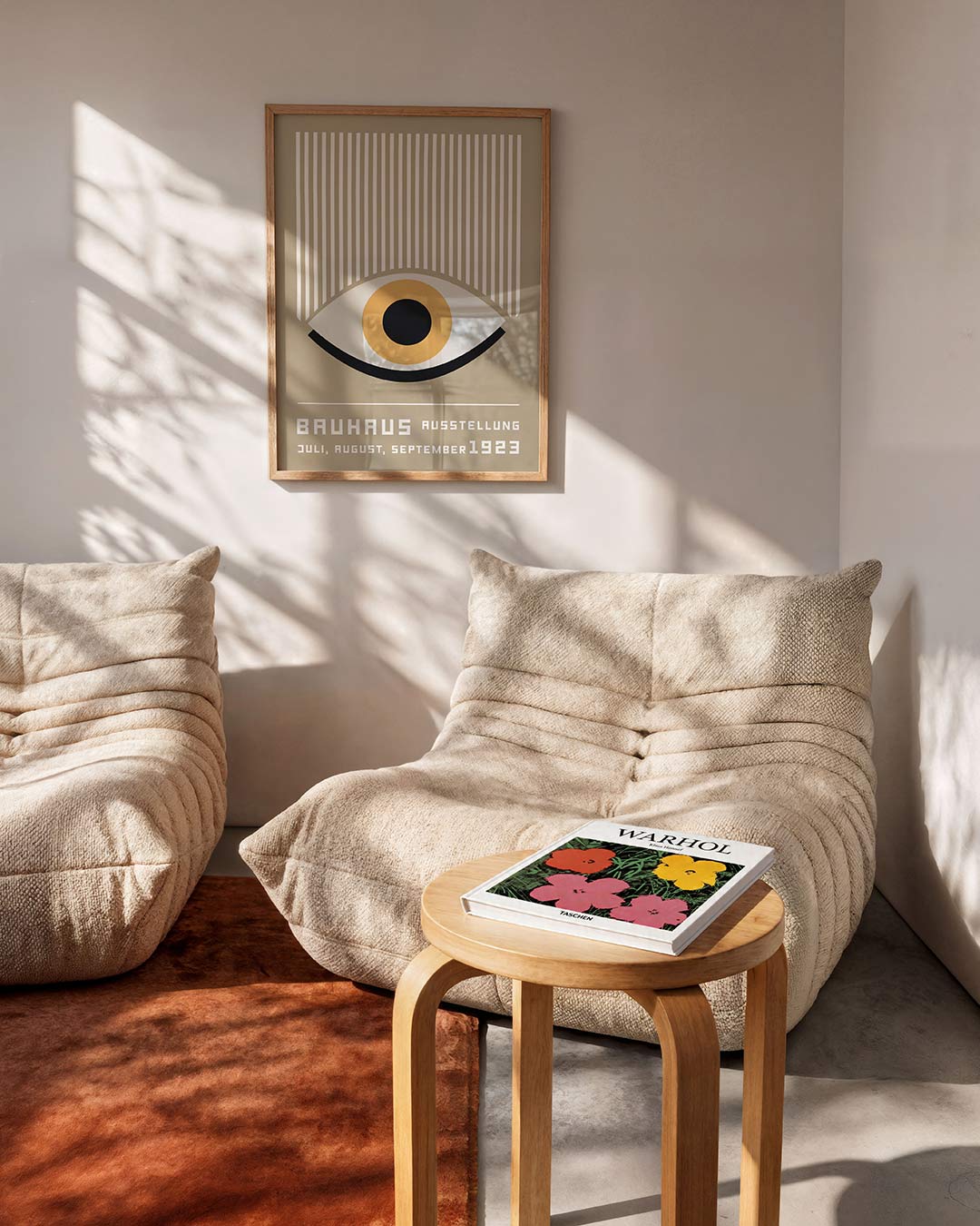 Oog en lijnen Poster