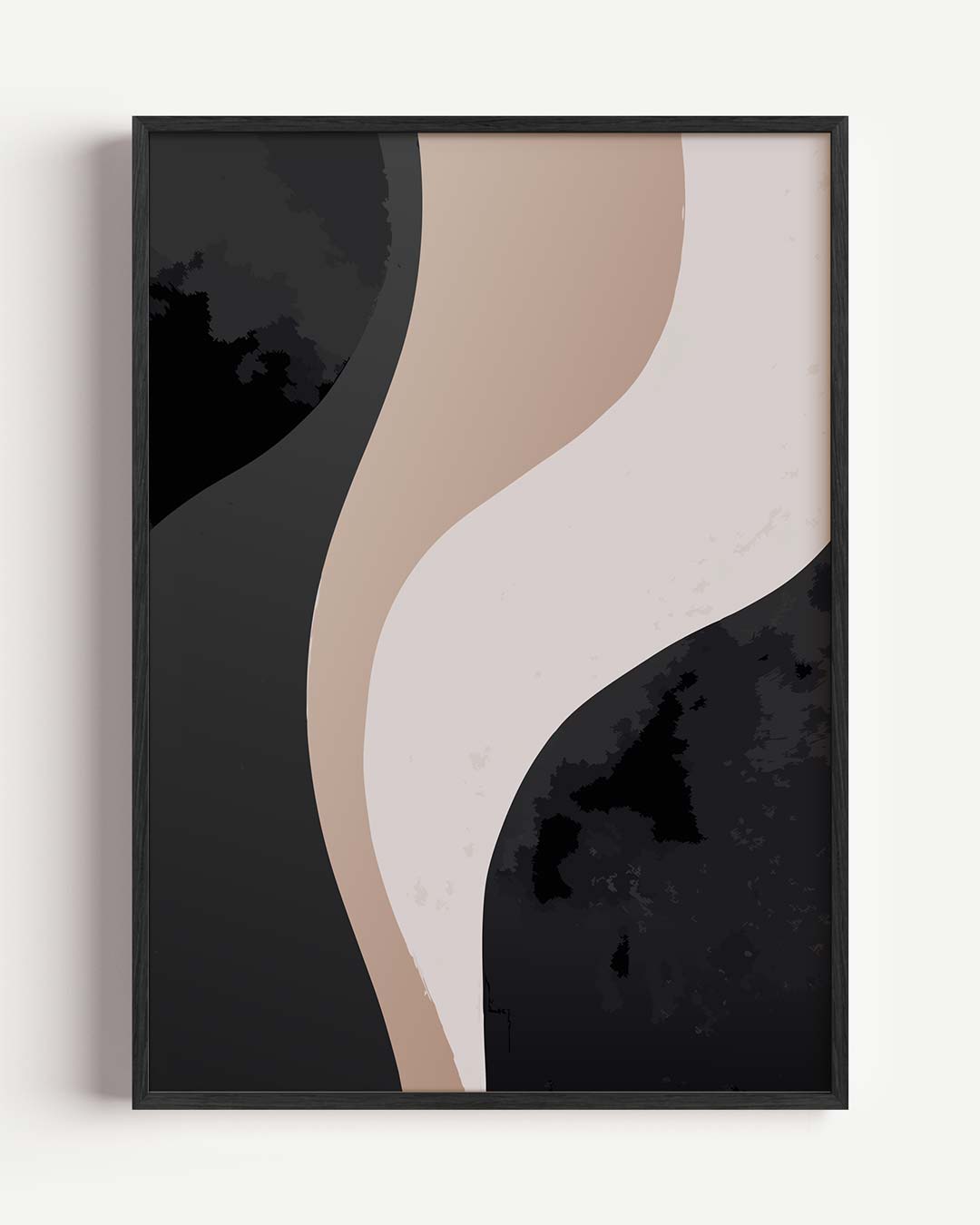 Stijlvolle Abstracte Golven Poster