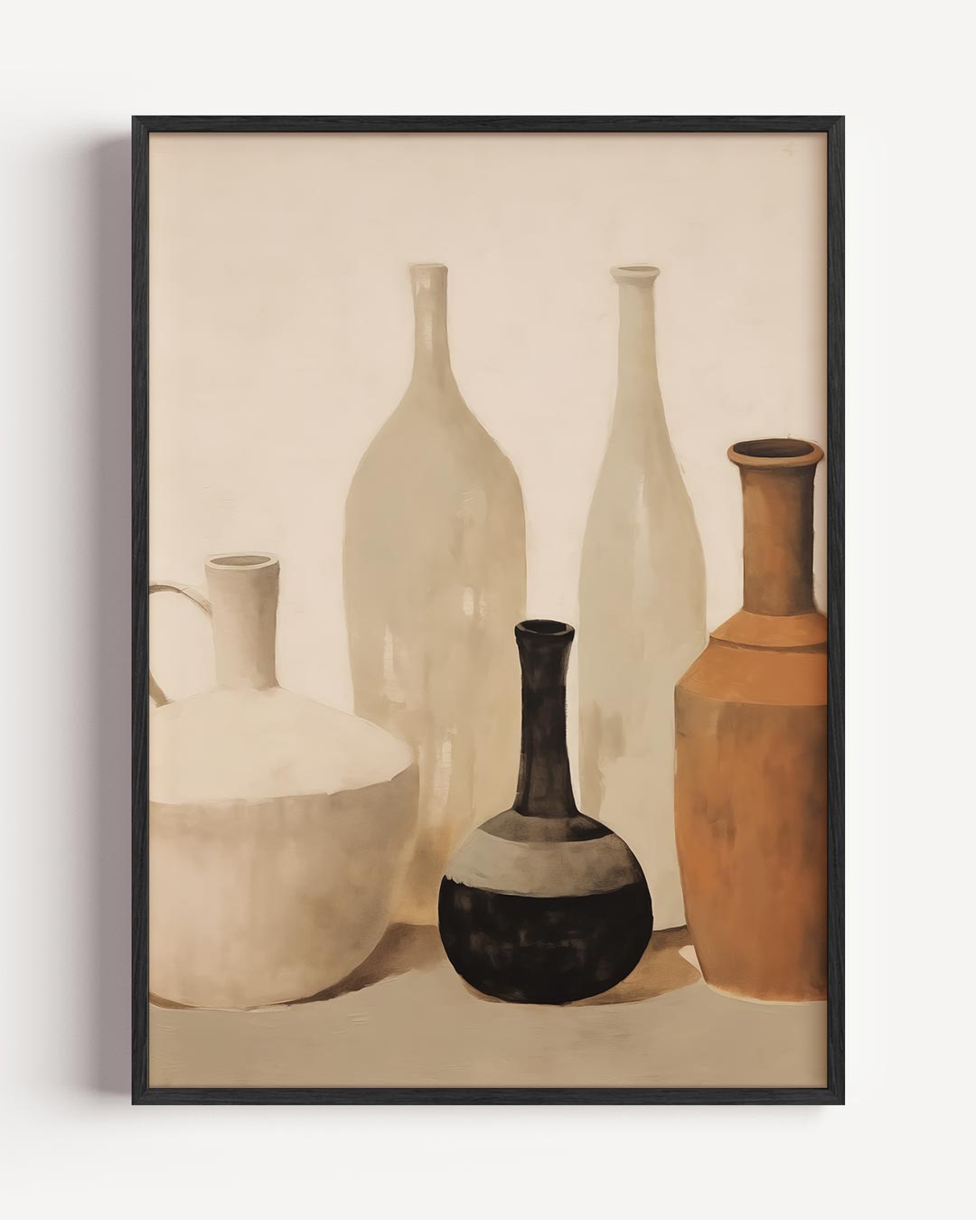 Rustieke Vaasschilderij Poster-WallArtistic