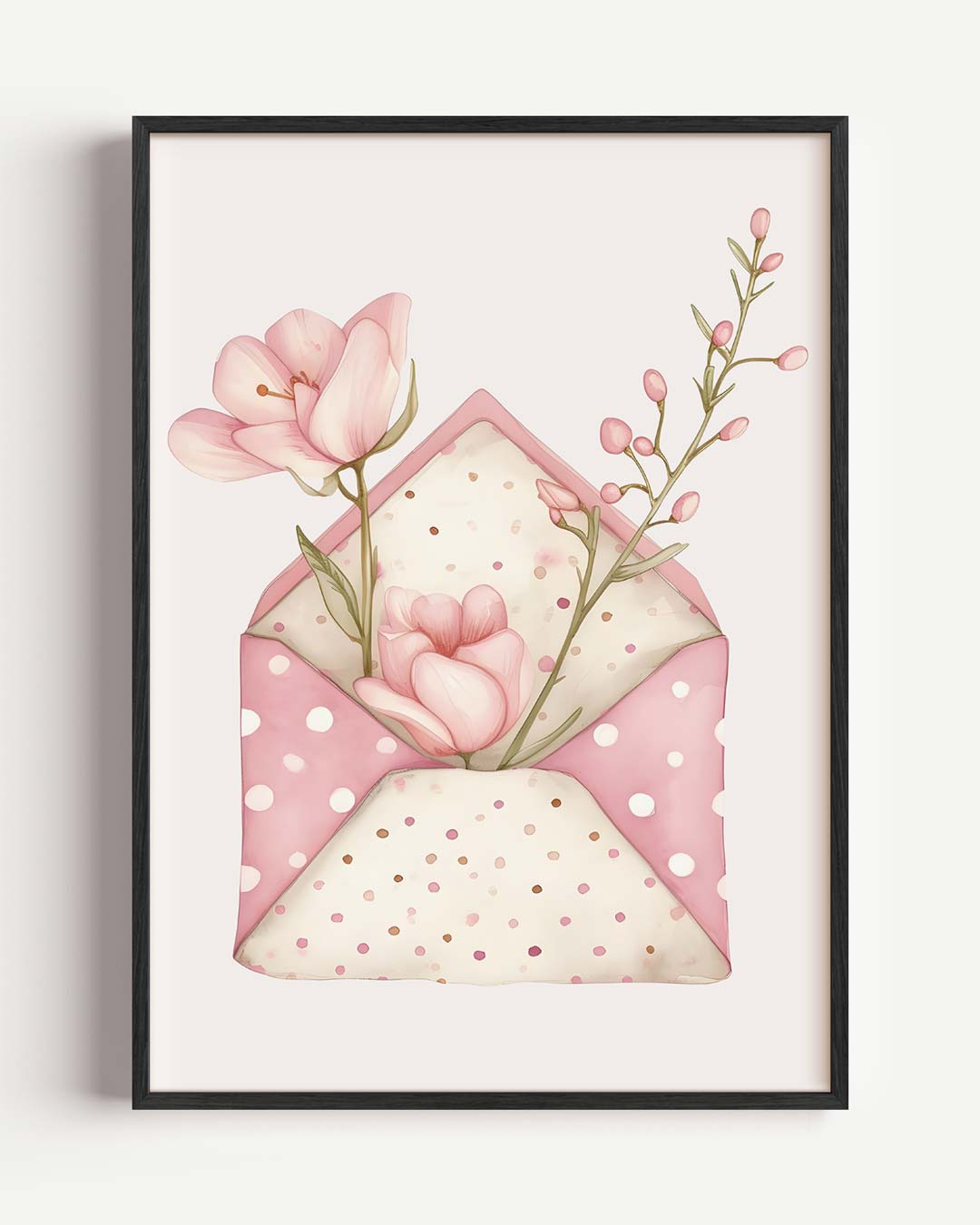 Bloemenbrief Poster