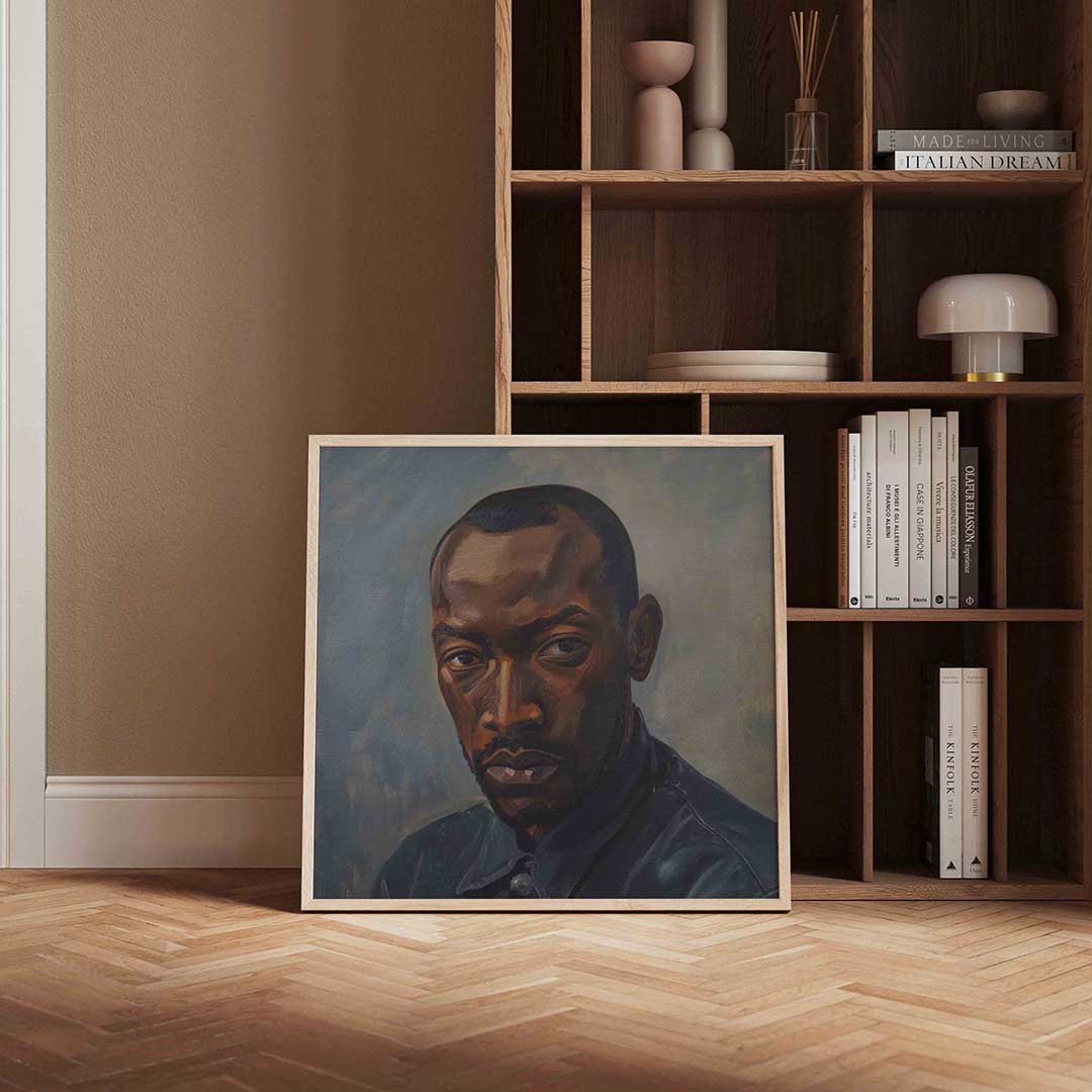 Portret van man Poster