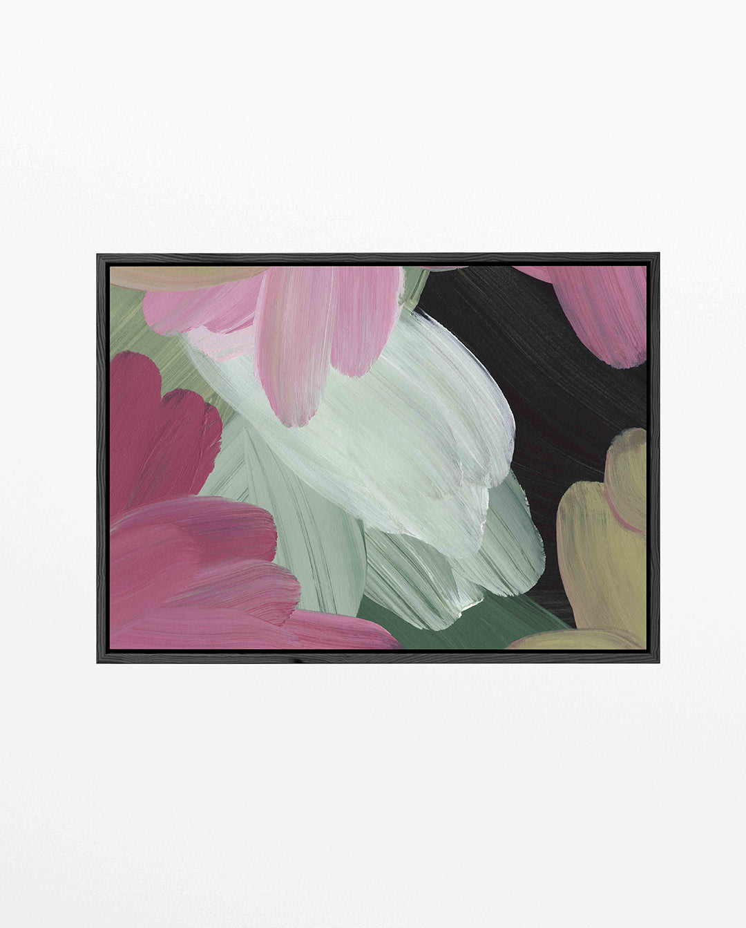 Vloeiende kleurencompositie Kunstwerk
