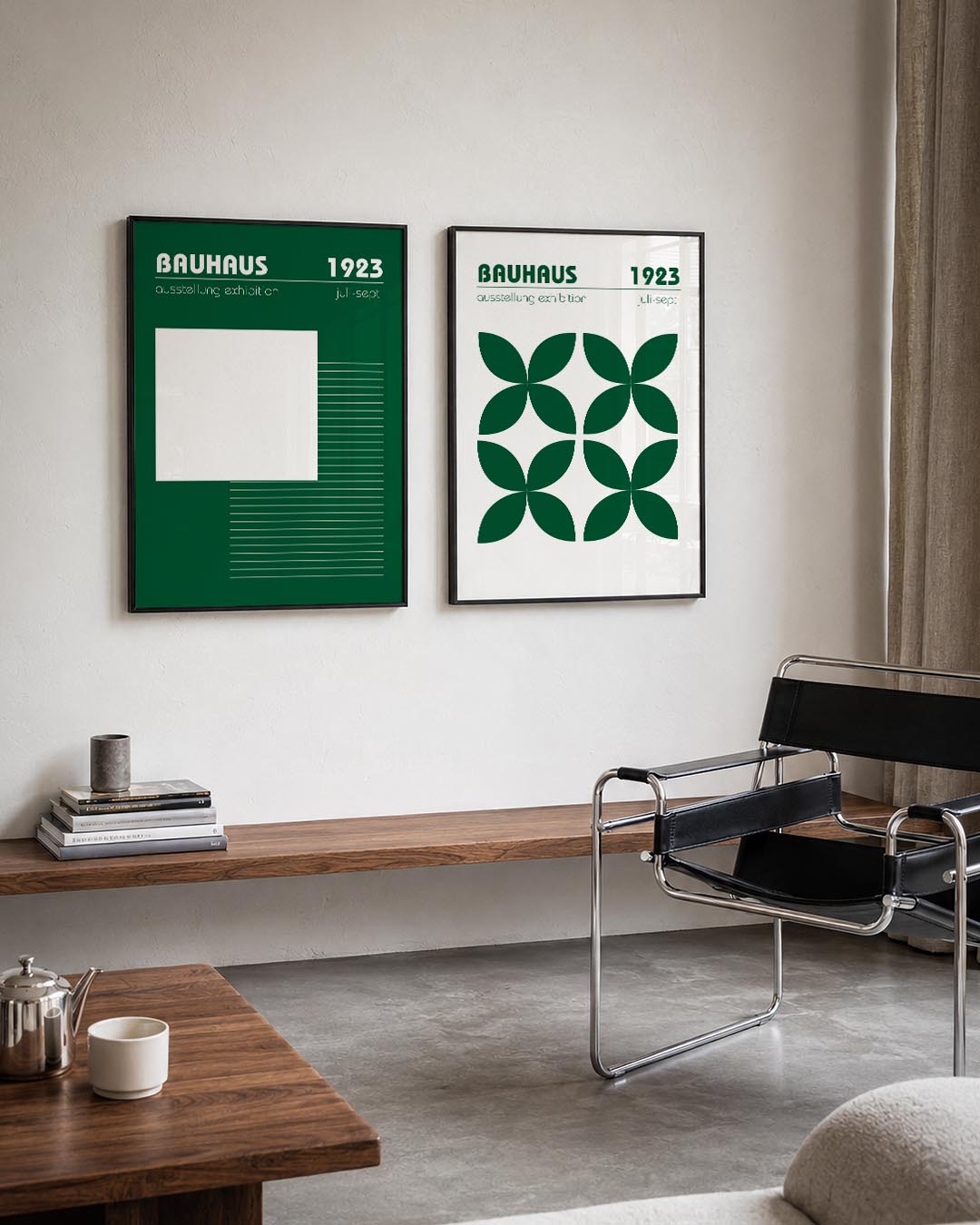 Lijnen en vlakken Posterset