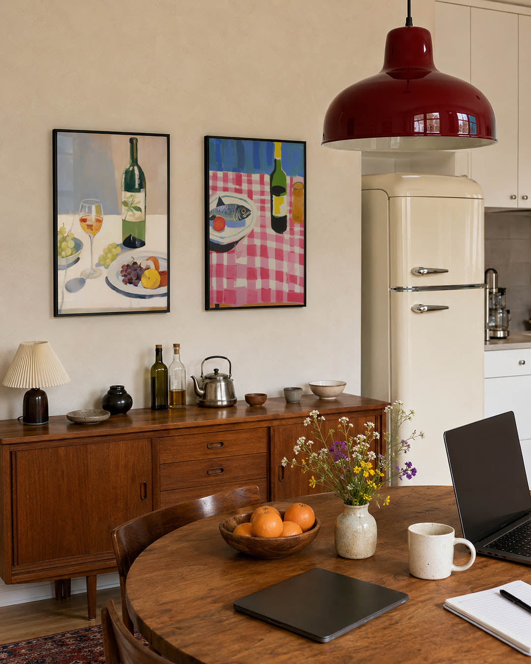 Fruit en fles Posterset