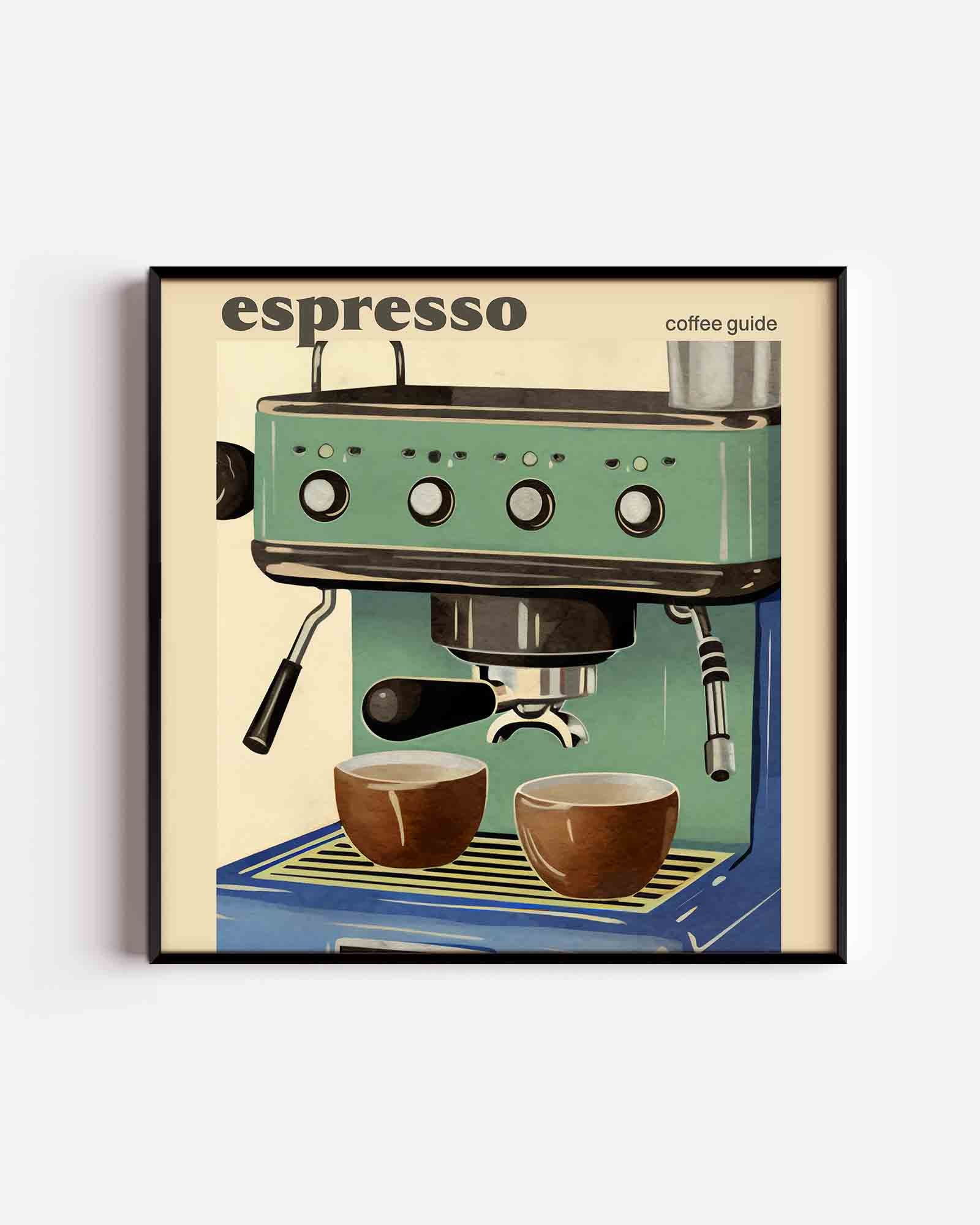 Espresso machine Poster