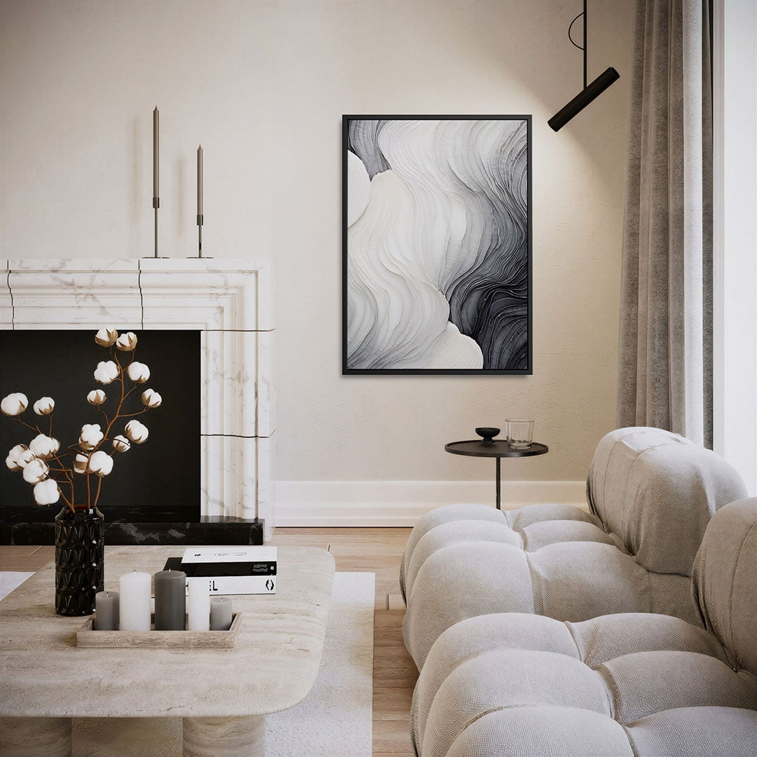 Golvende lijnen Kunstwerk