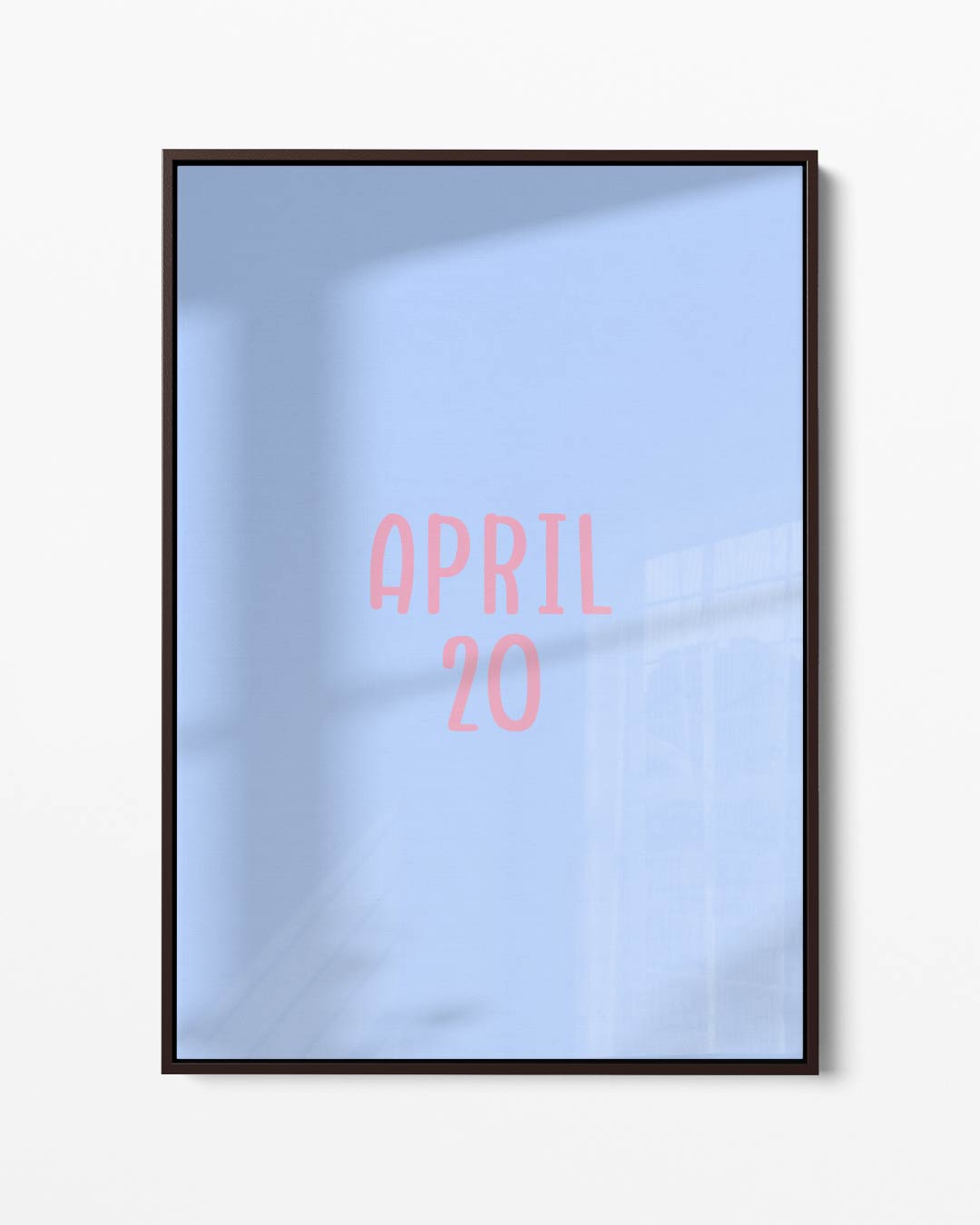 April 20 Poster Kunstwerk-canvas-dibond-plexiglas-wanddecoratie-WallArtistic
