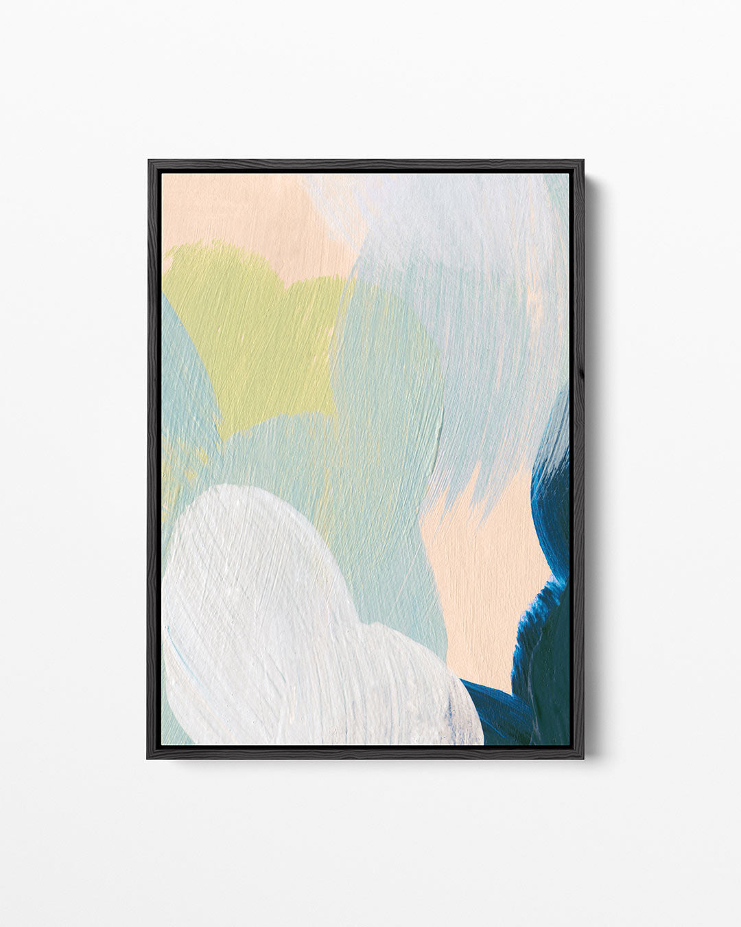 Kleurrijke vegen Kunstwerk