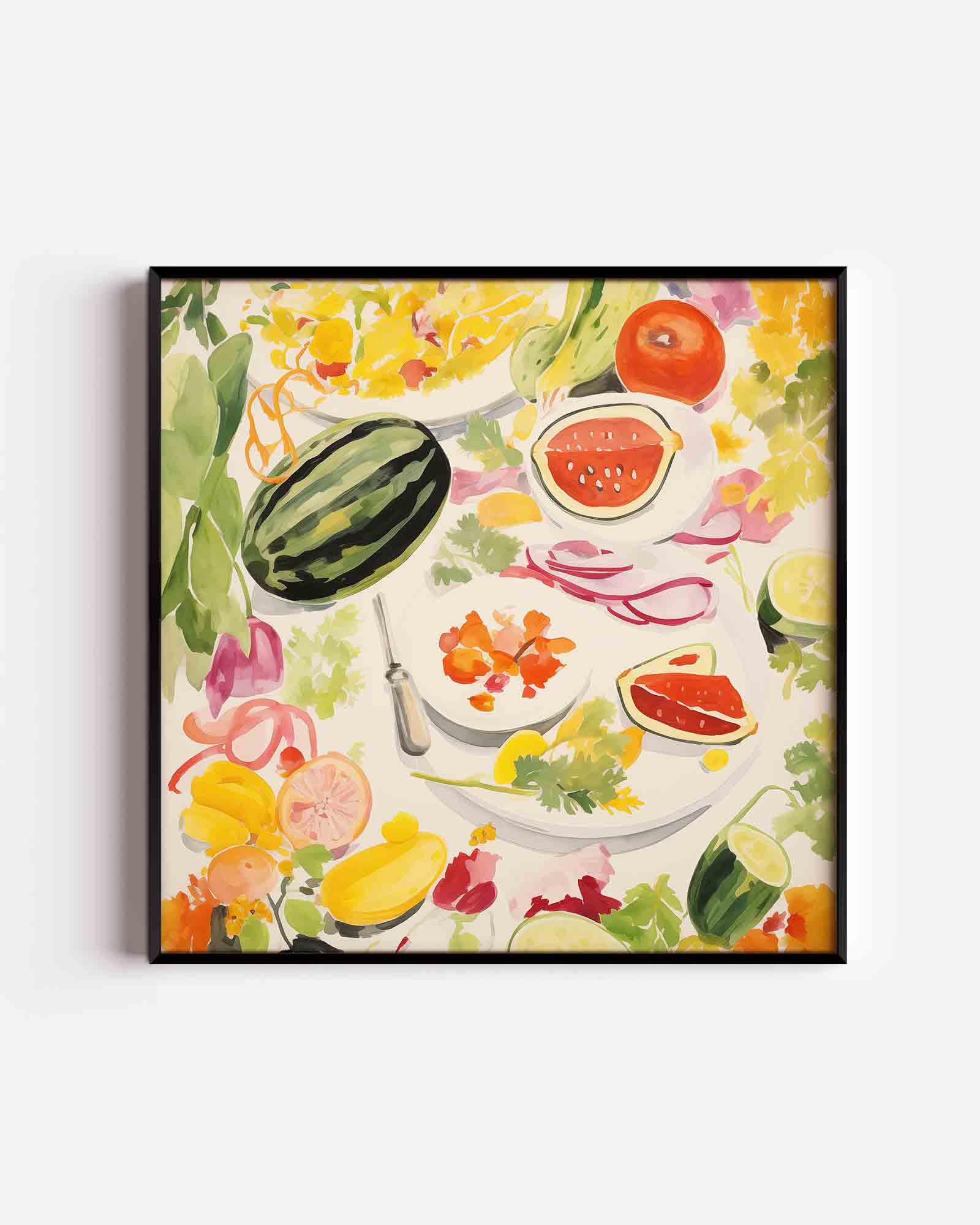 Fruit en groenten Poster