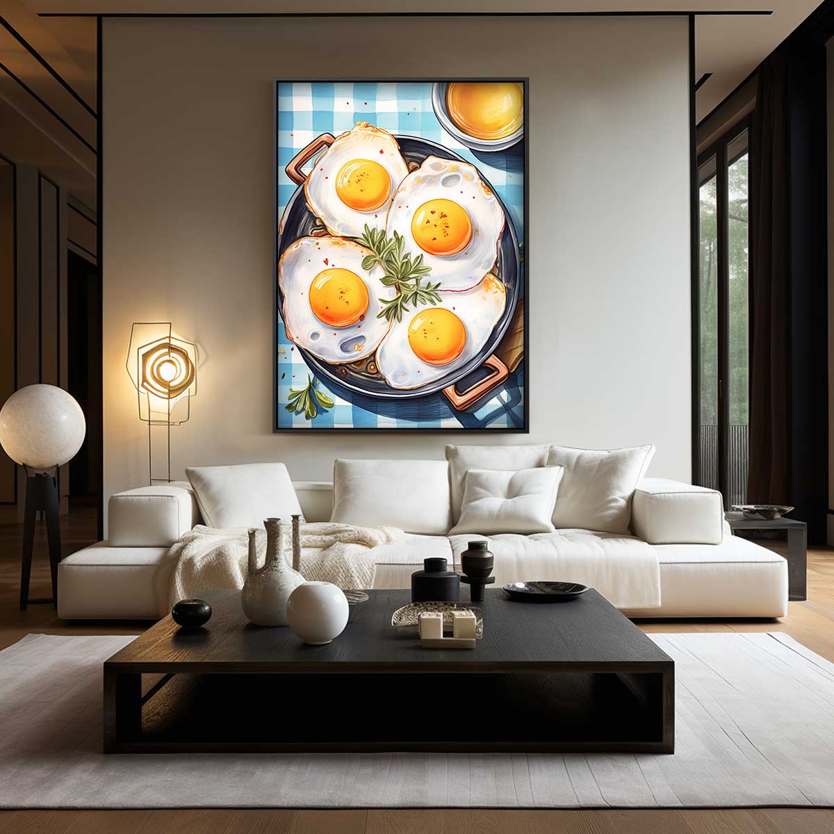 Kunstzinnige Ochtend Rust Kunstwerk-canvas-dibond-plexiglas-wanddecoratie-WallArtistic