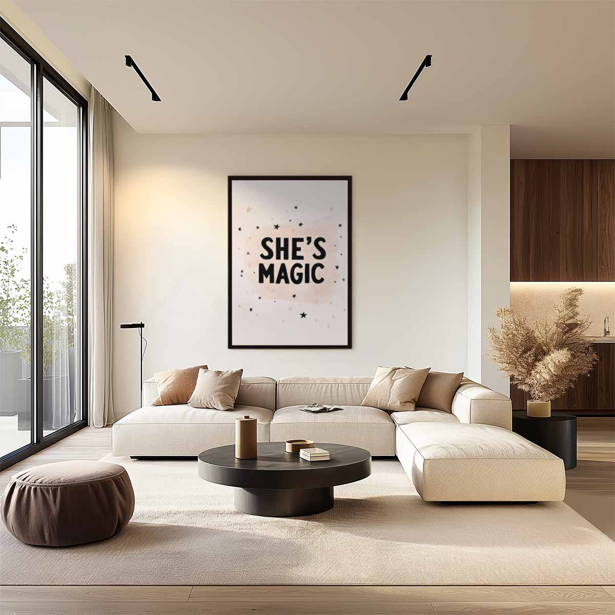 She’s Magic Poster Kunstwerk-canvas-dibond-plexiglas-wanddecoratie-WallArtistic