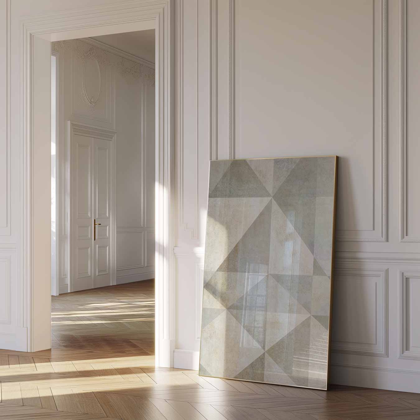 Geometrische Elegantie Poster