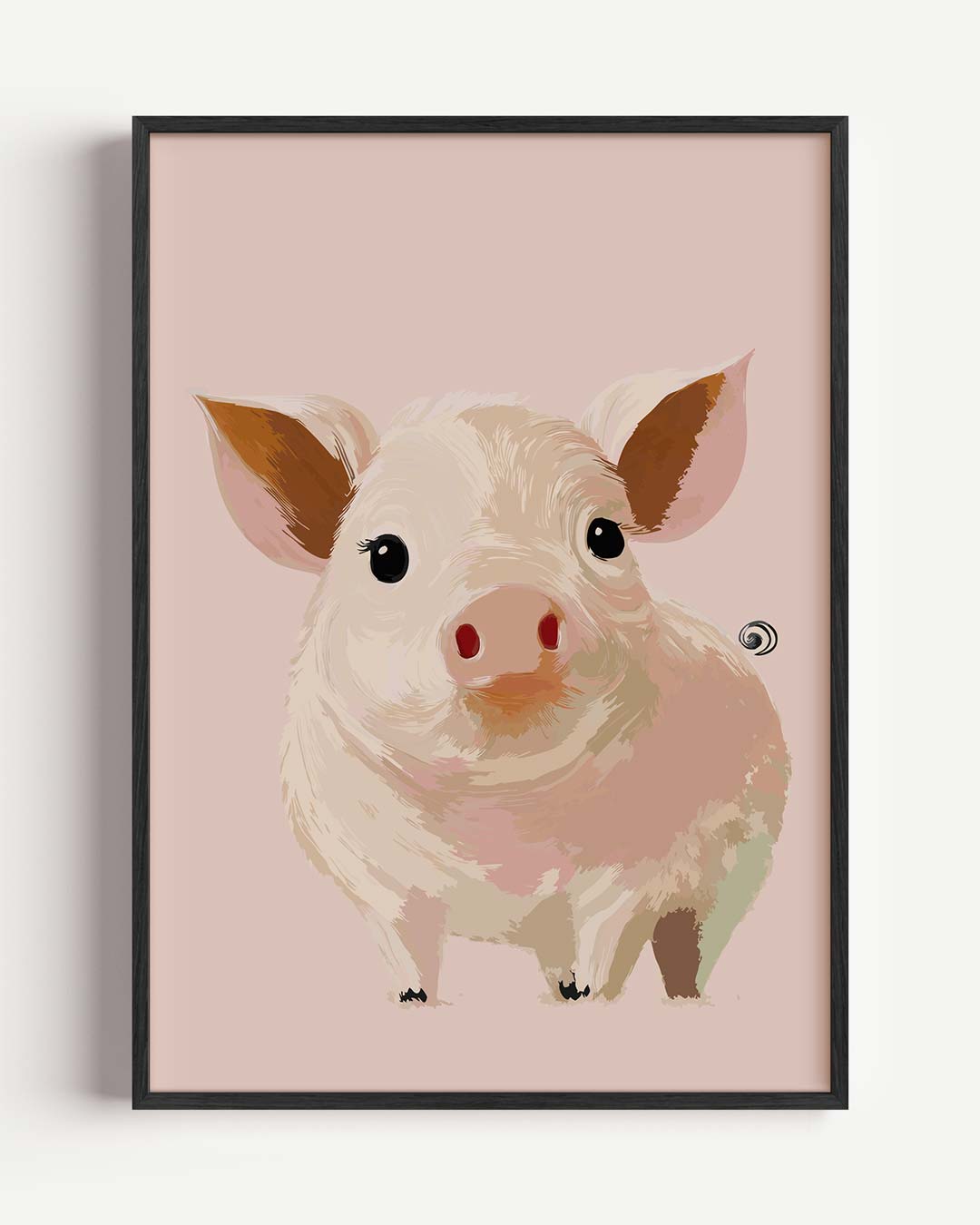 Schattige Varkensposter