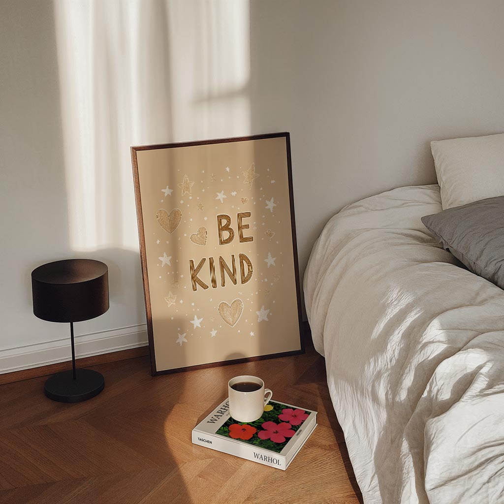 Be Kind Inspiratieposter