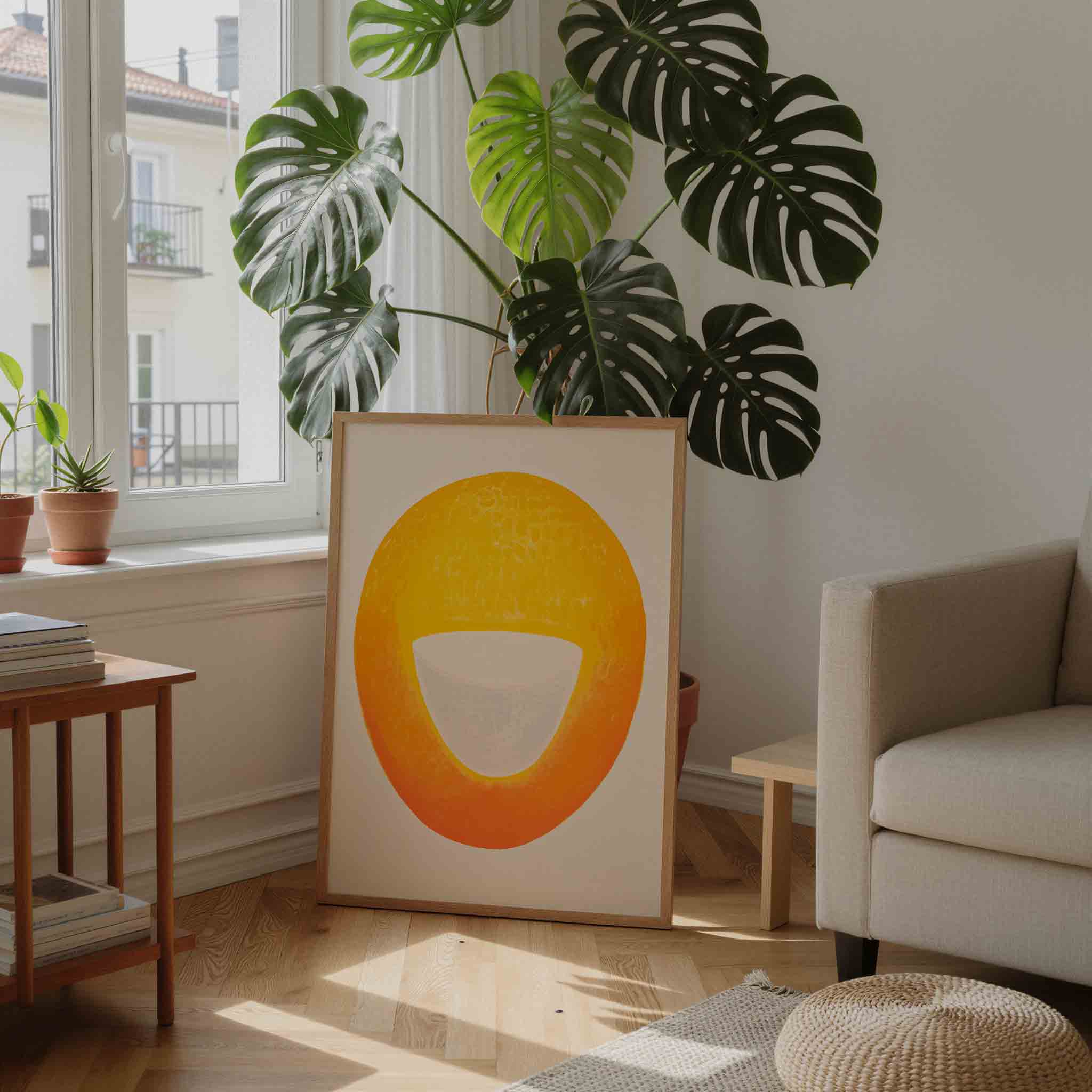 Ovale vormen Poster