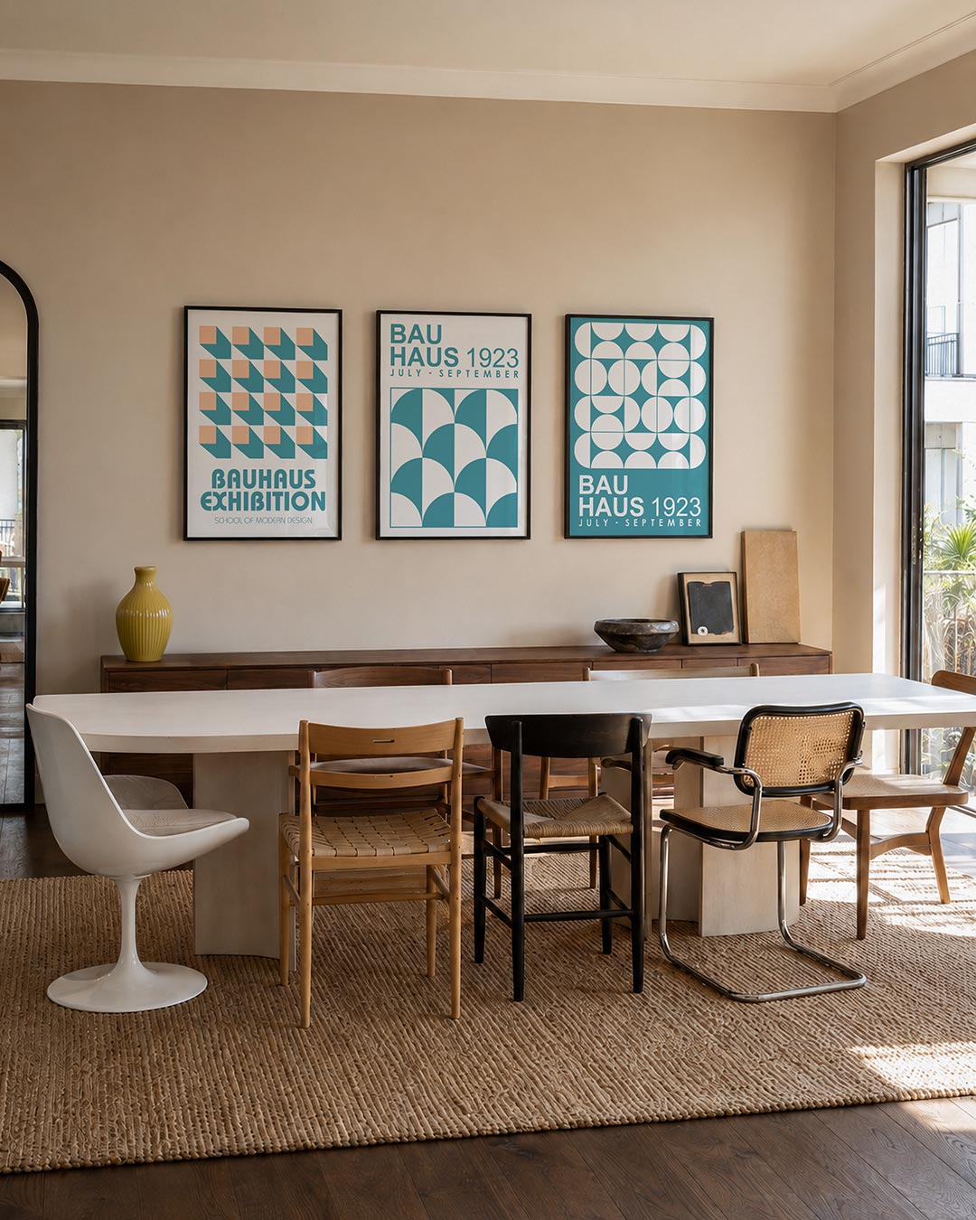 Vorm en schaduw Posterset