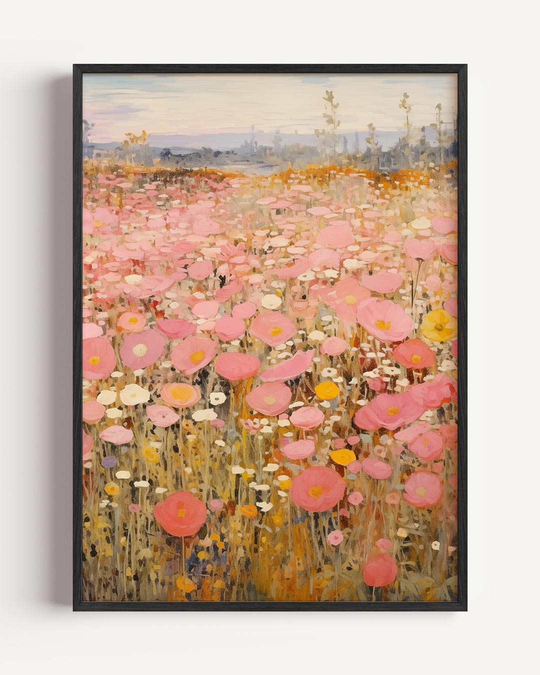 Veld van Bloemen Poster-WallArtistic