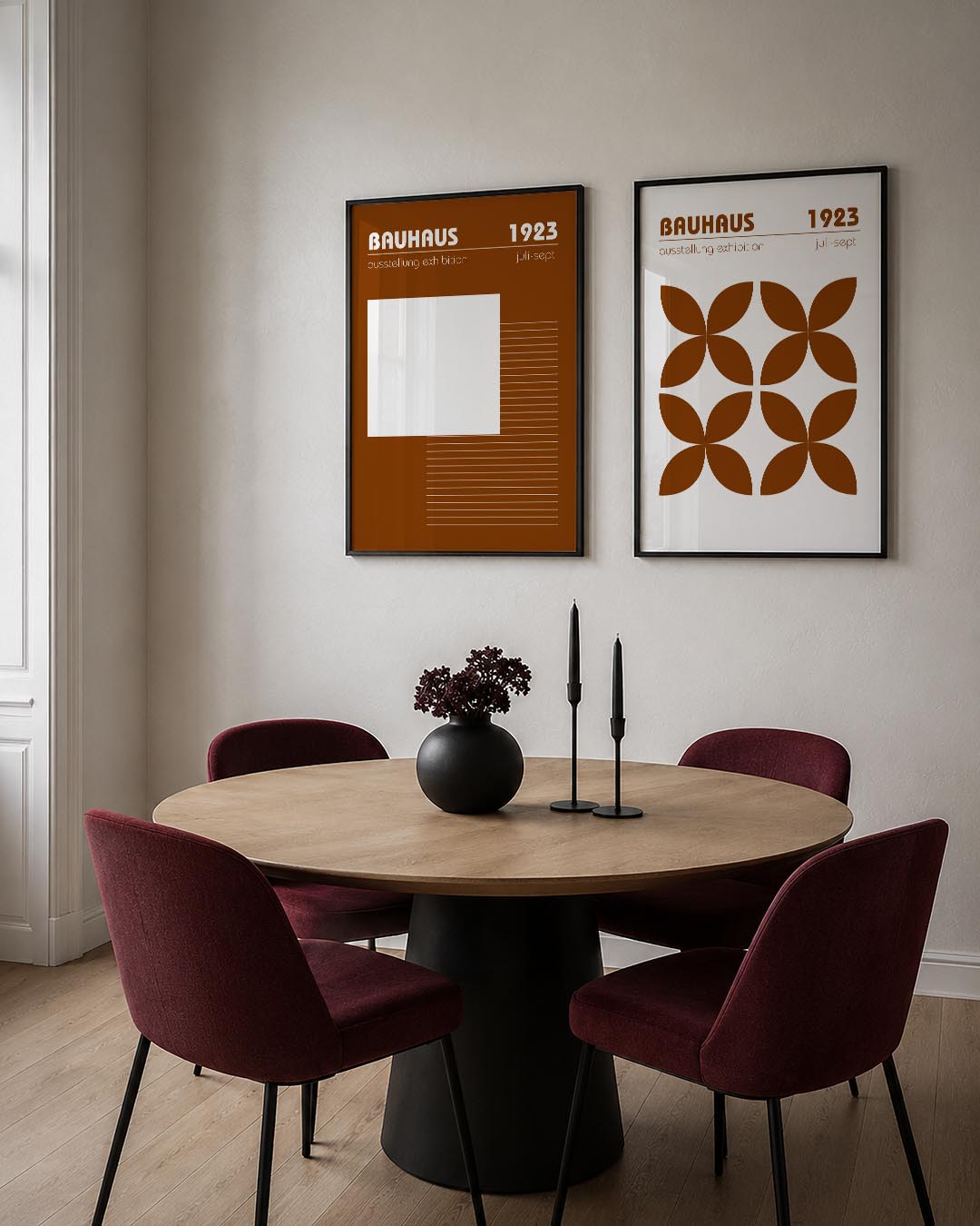 Lijnen en vlakkenspel Postersets