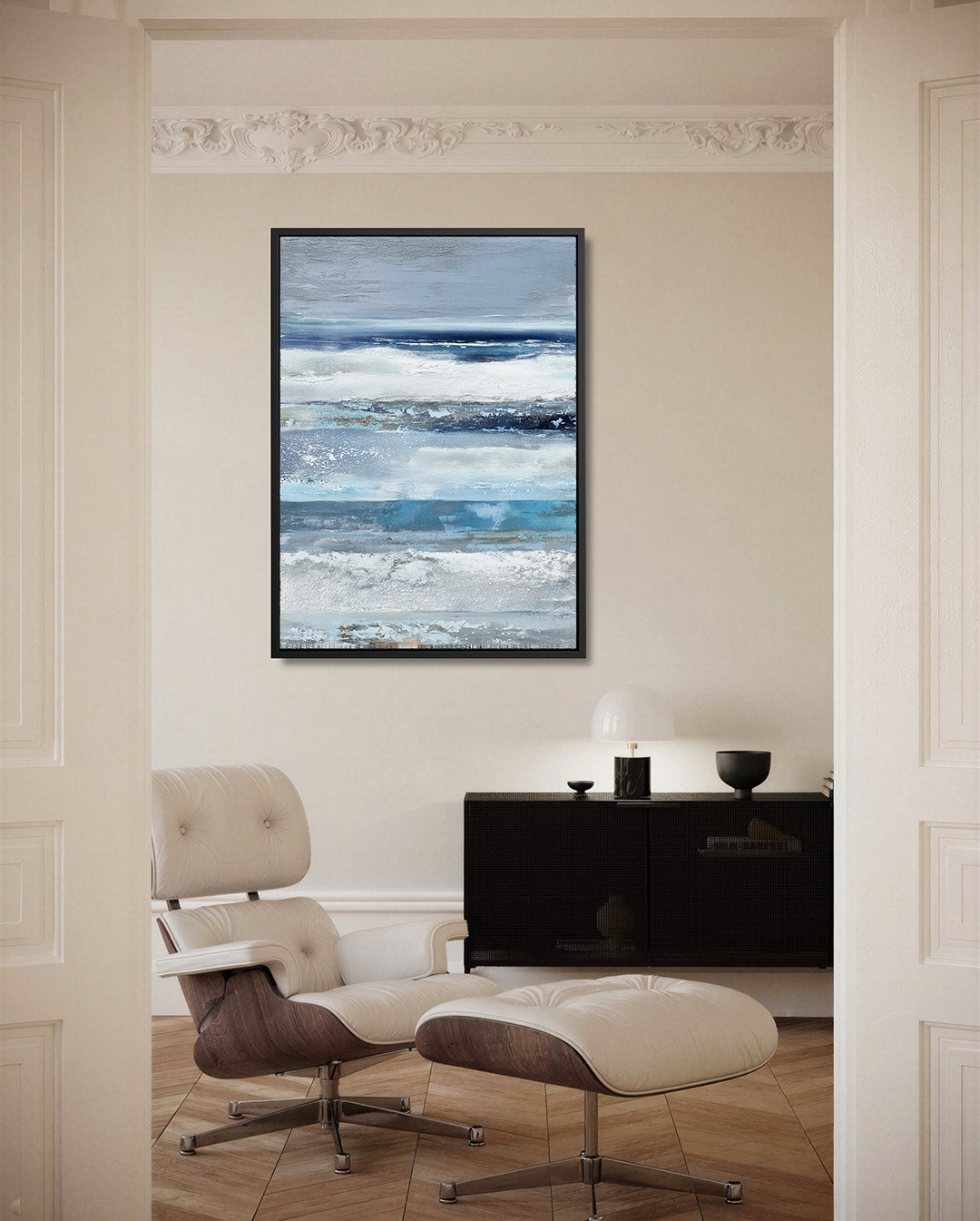 Horizontale lagen Kunstwerk