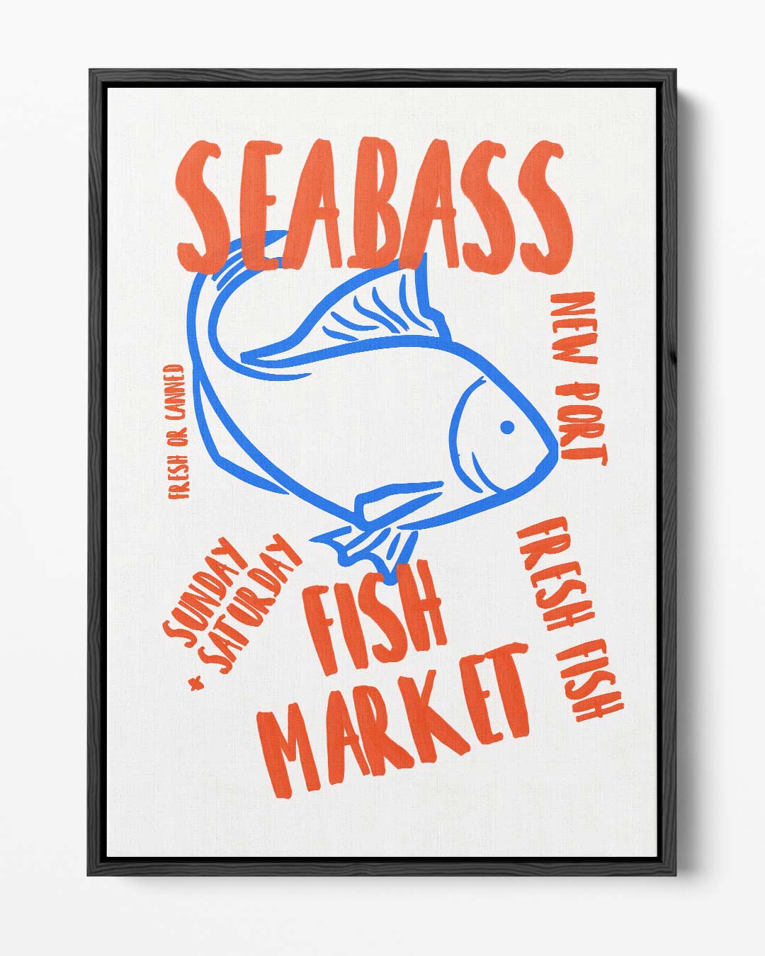 Vismarkt Poster