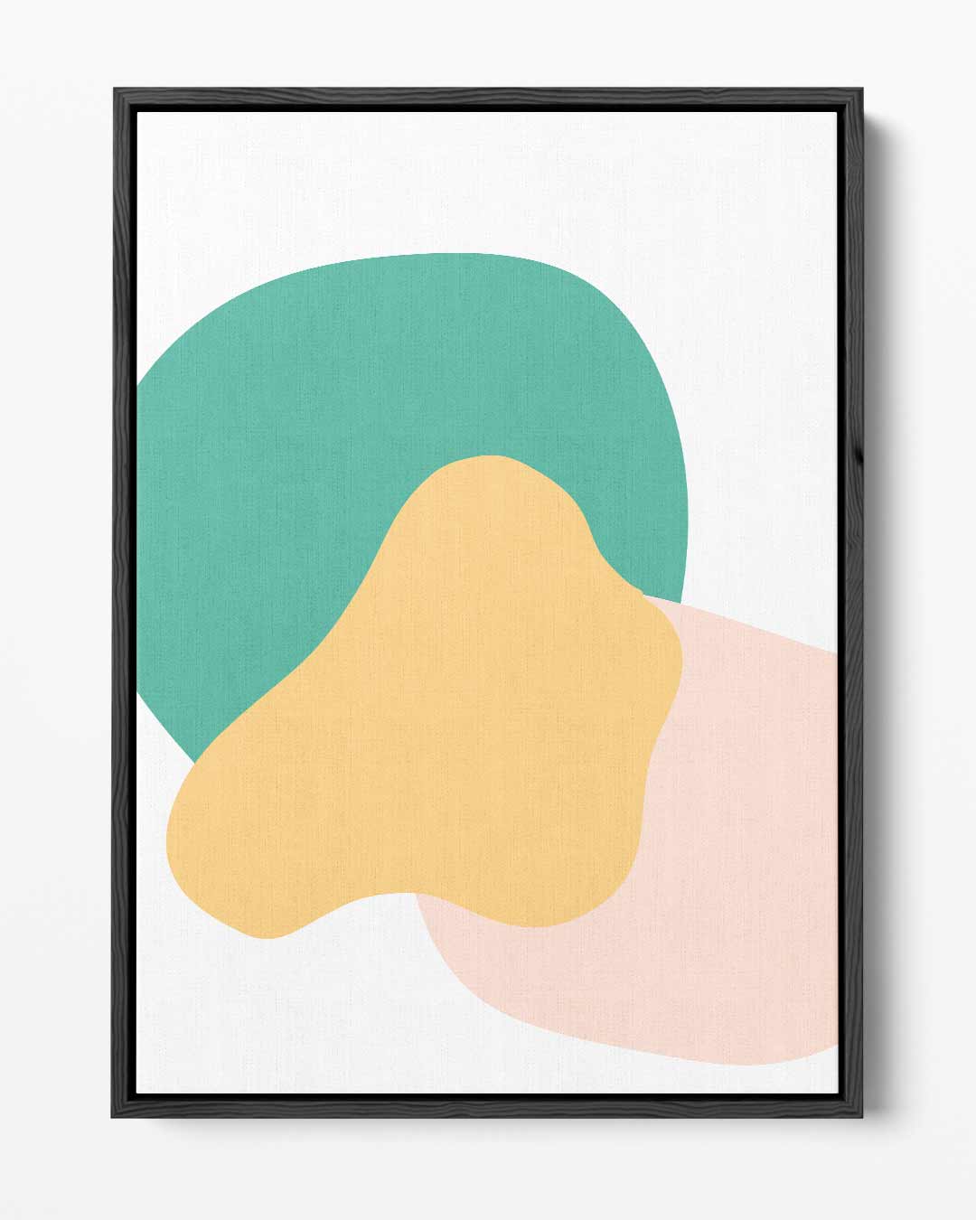 Speelse Kleuren Vormen Kunstwerk-canvas-dibond-plexiglas-wanddecoratie-WallArtistic