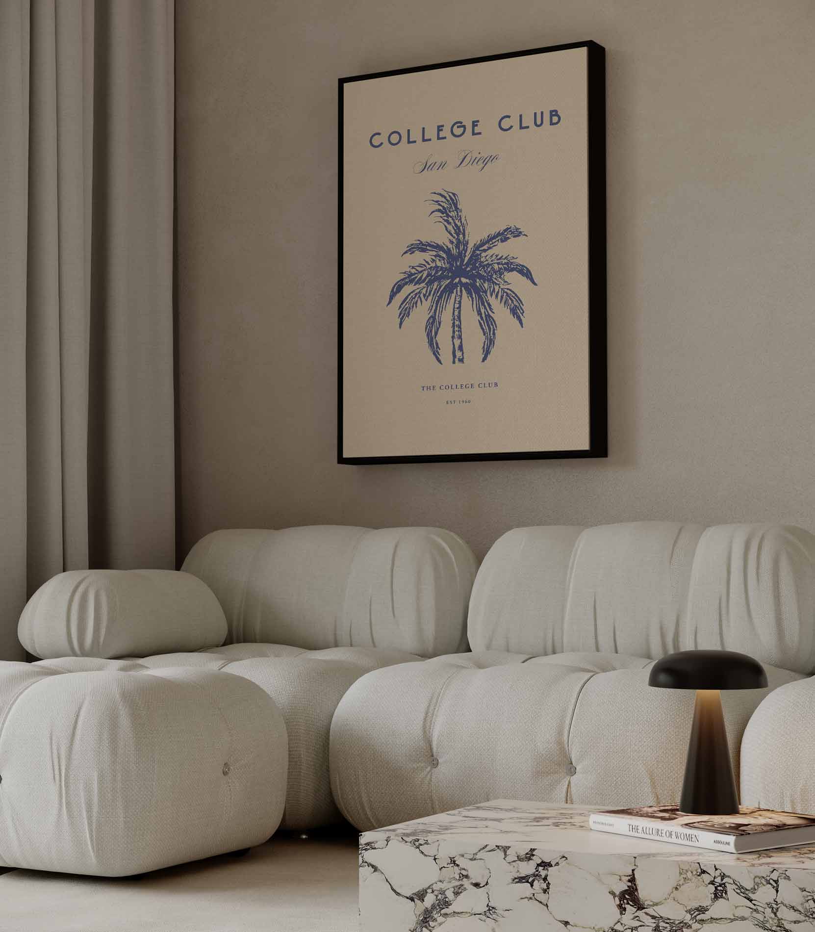 College Club San Diego Poster