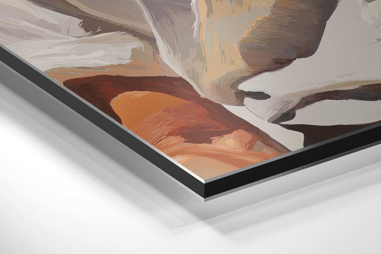 Elegante Stijl in Schilderkunst Kunstwerk-canvas-dibond-plexiglas-wanddecoratie-WallArtistic