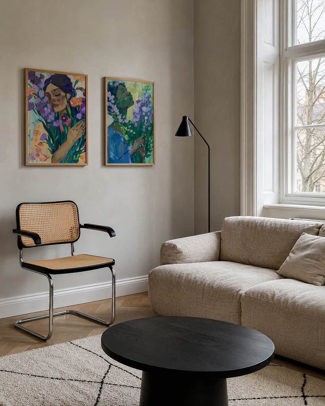 Bloemrijke droom Posterset