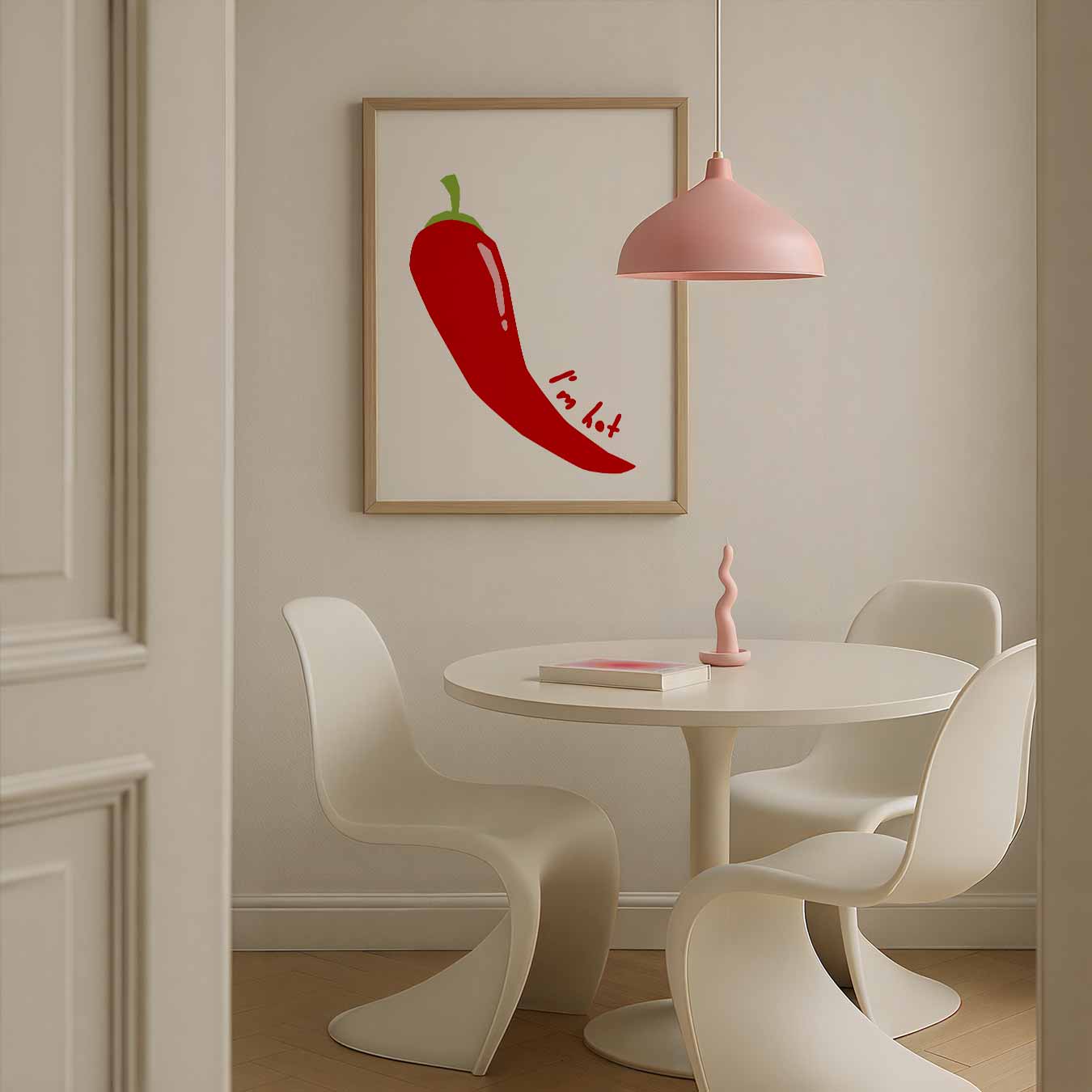 Spicy Red Chili Poster