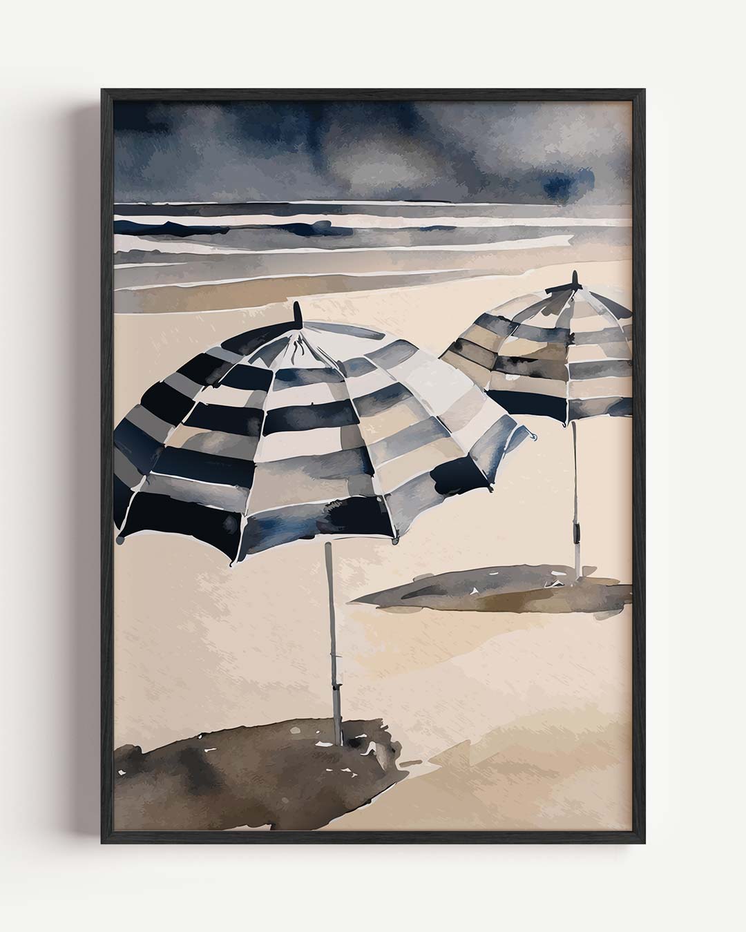 Strandparasol Droom Poster