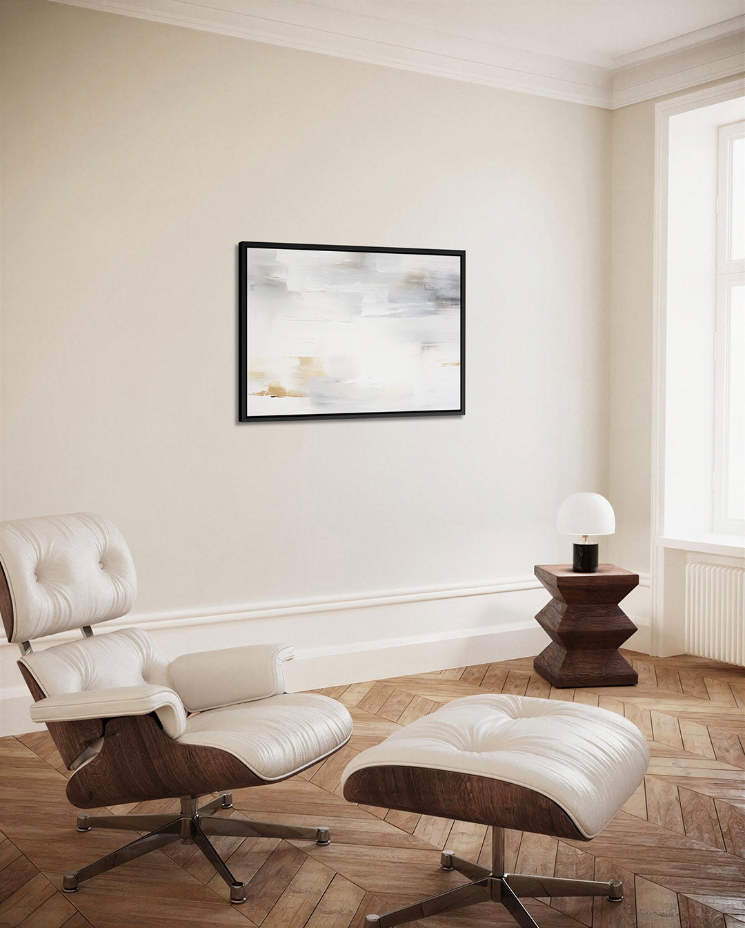 Rustige kleurenmix Kunstwerk
