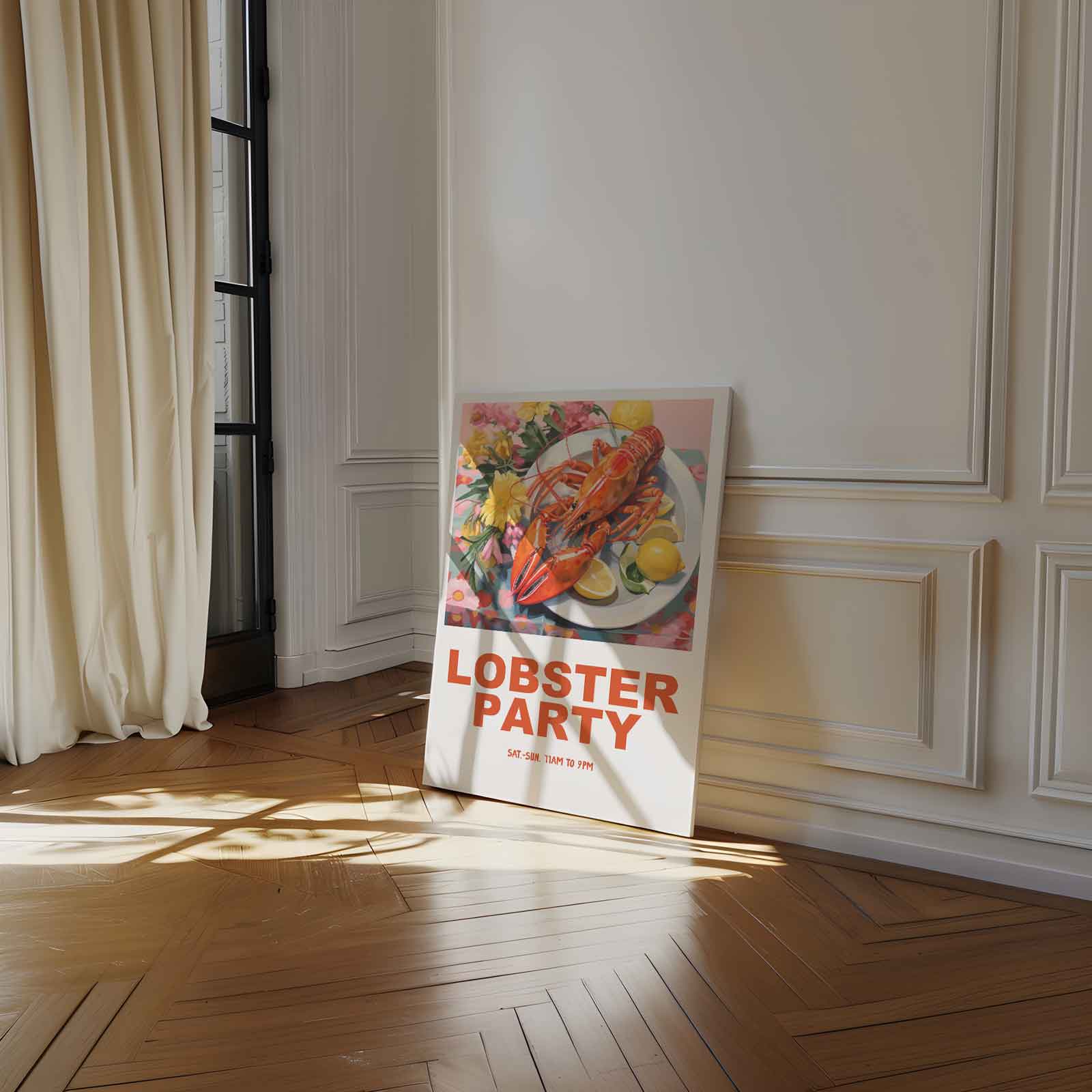 Lobster Party Poster