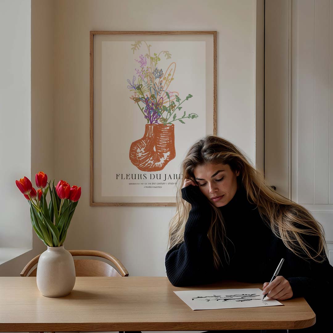 Fleurs du Jardin Poster-WallArtistic