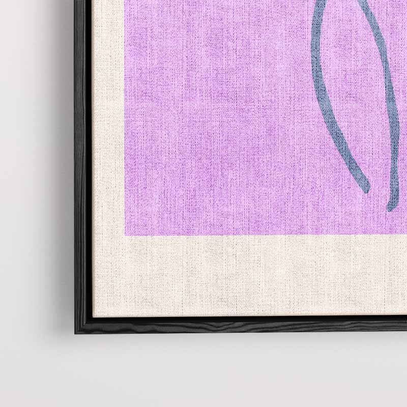 Speelse Bladstilte Kunstwerk-canvas-dibond-plexiglas-wanddecoratie-WallArtistic