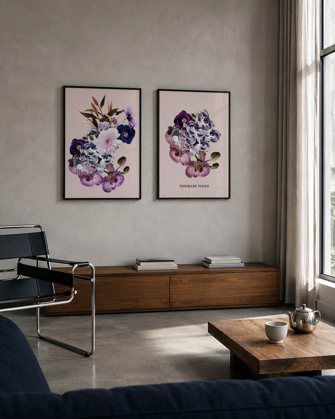 Bloemrijke harmonie Posterset
