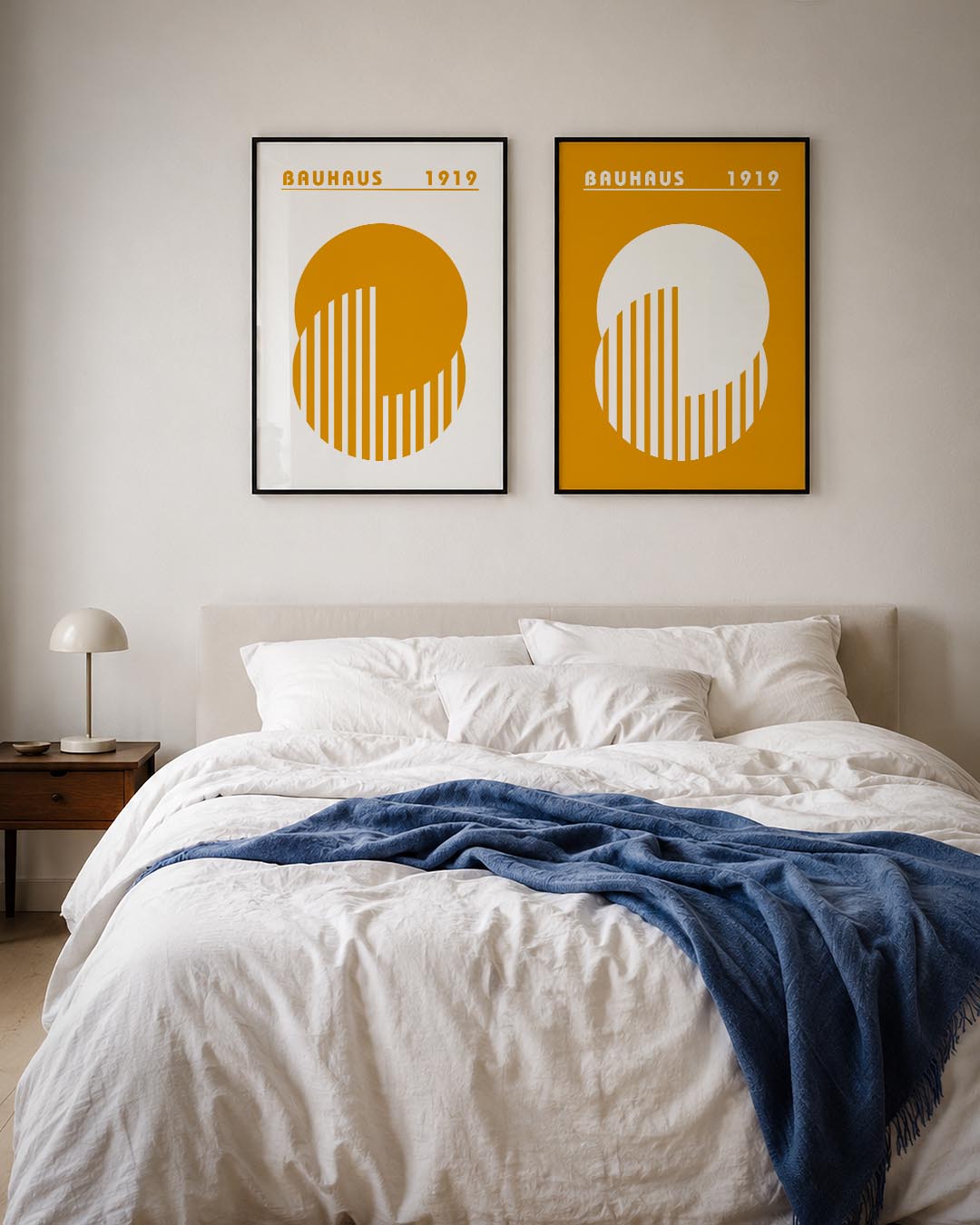 Cirkel en strepen Posterset