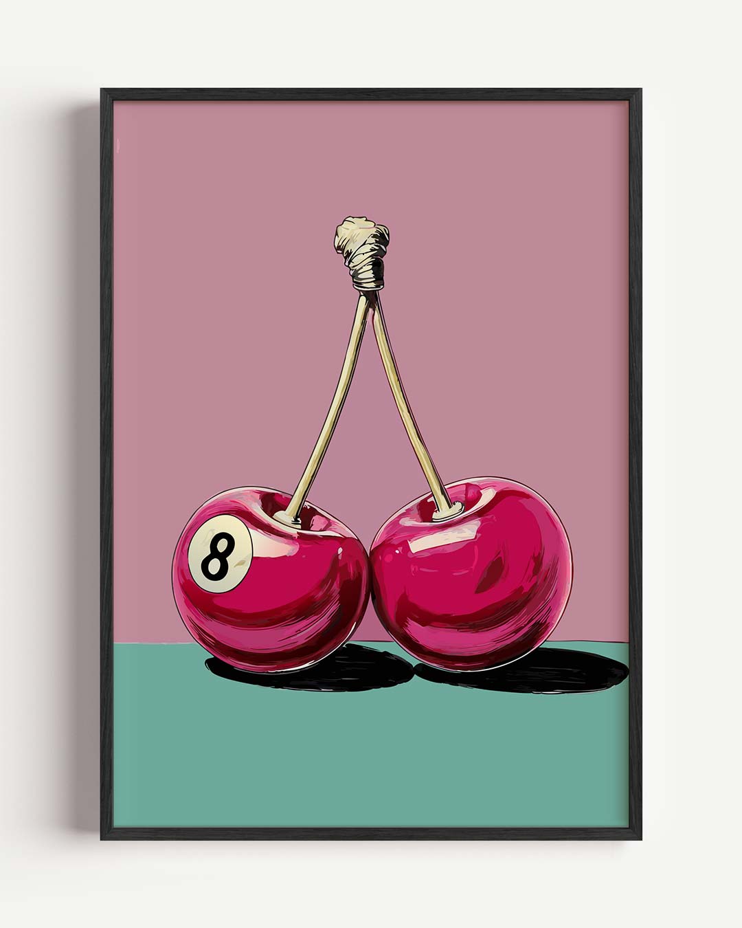 Speelse Kersen Poster