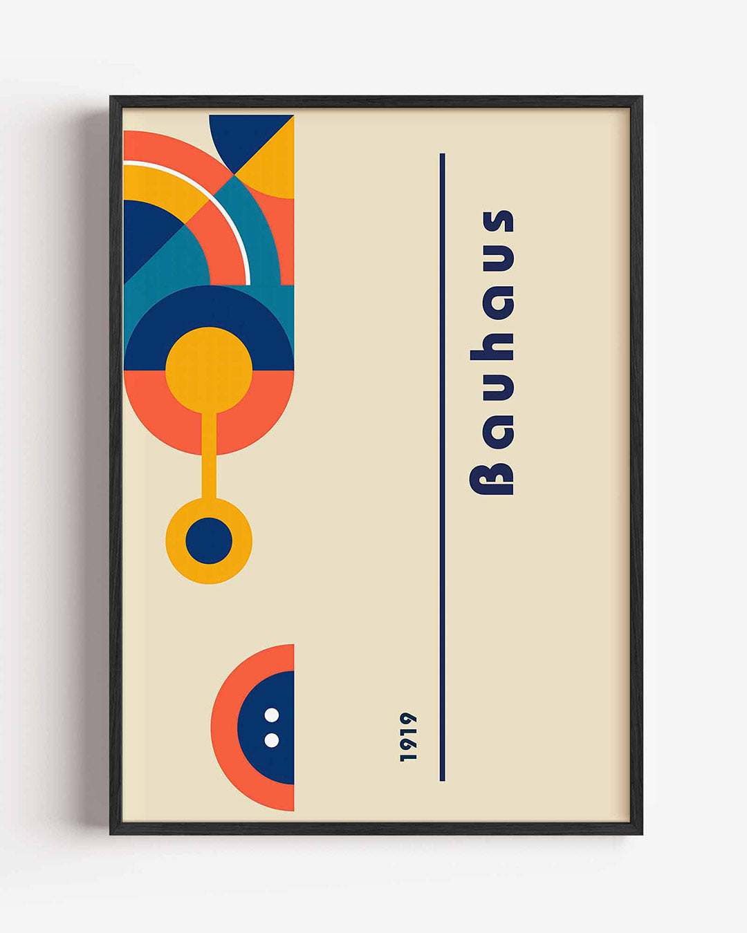 Vormen en vlakkenspel Poster