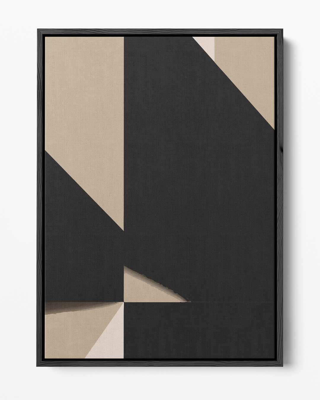 Abstracte Vormenspelen Kunstwerk-canvas-dibond-plexiglas-wanddecoratie-WallArtistic