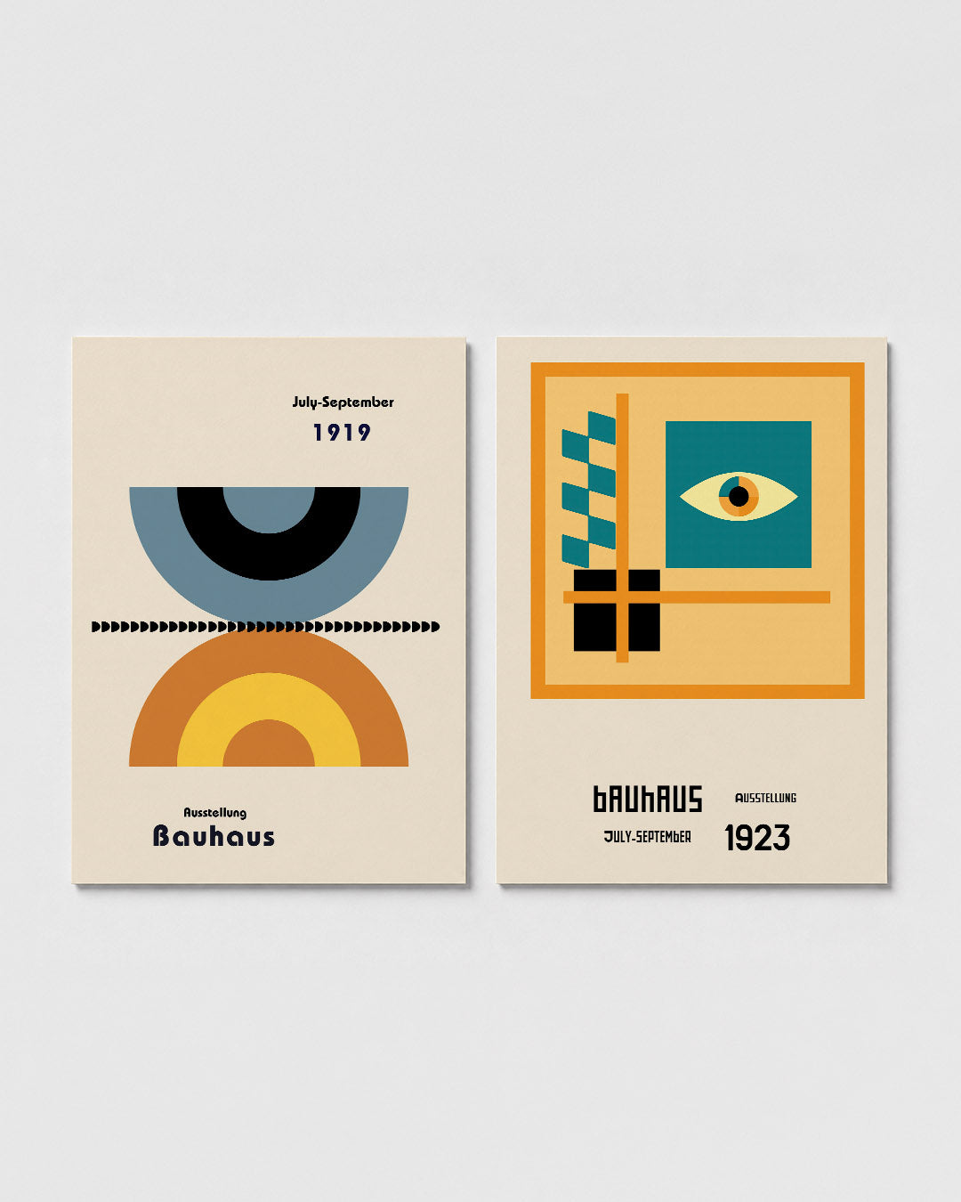 Halve cirkel harmonie Posterset
