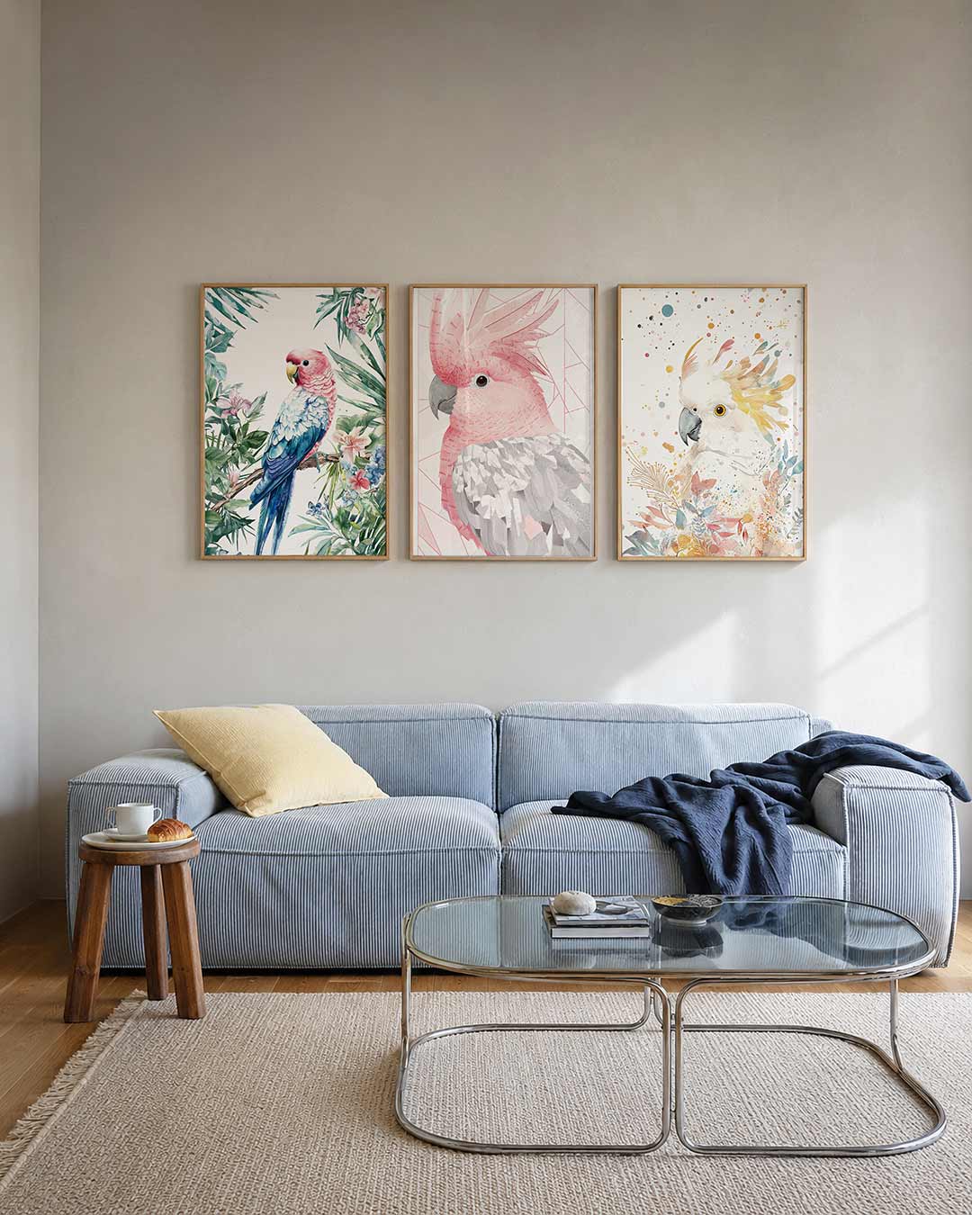Tropische kleurenpracht Posterset
