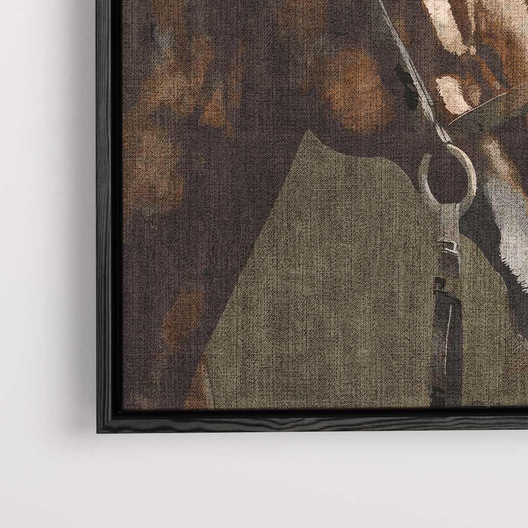Elegante Paardenblik Kunstwerk-canvas-dibond-plexiglas-wanddecoratie-WallArtistic