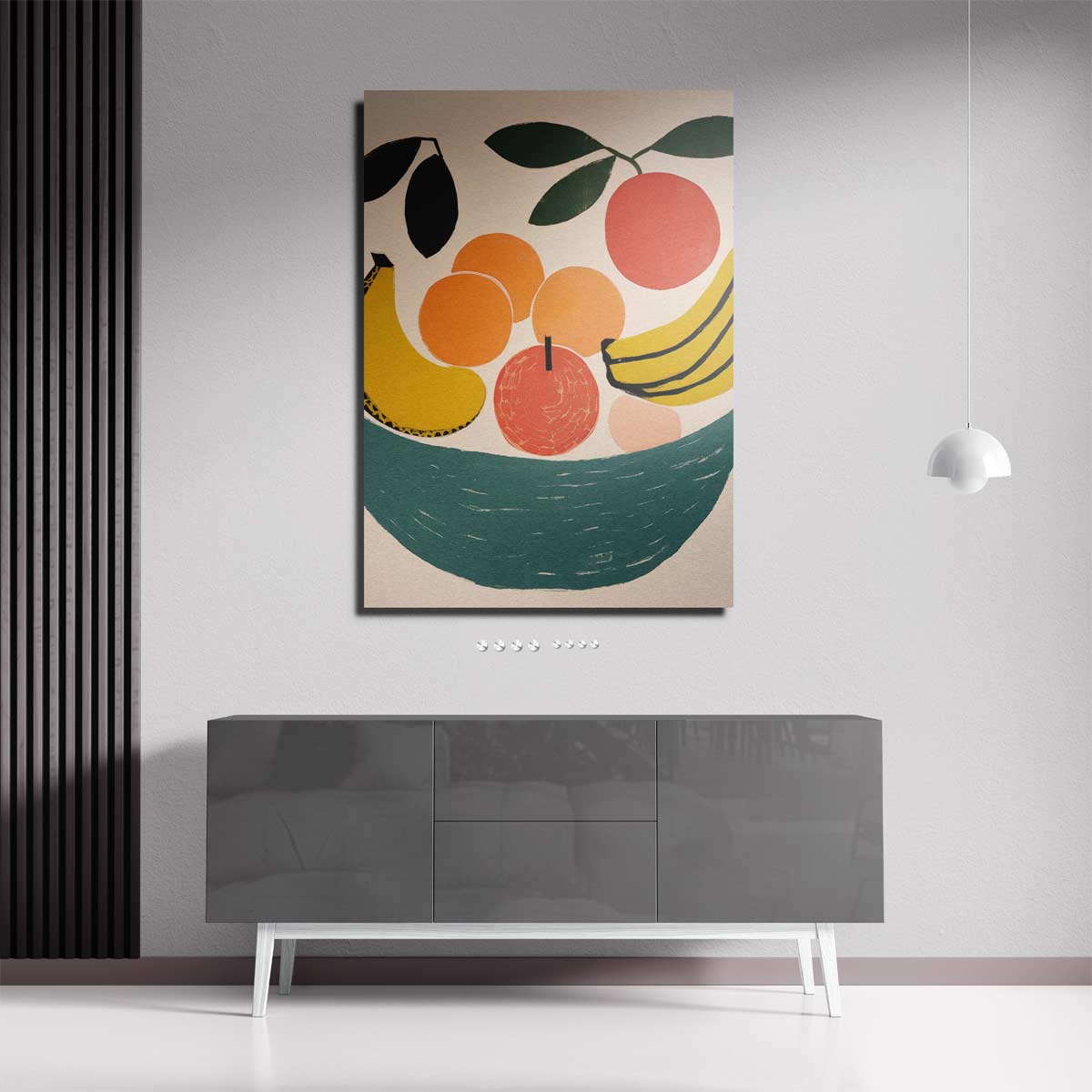 Vrolijk Fruit Kunstwerk-canvas-dibond-plexiglas-wanddecoratie-WallArtistic
