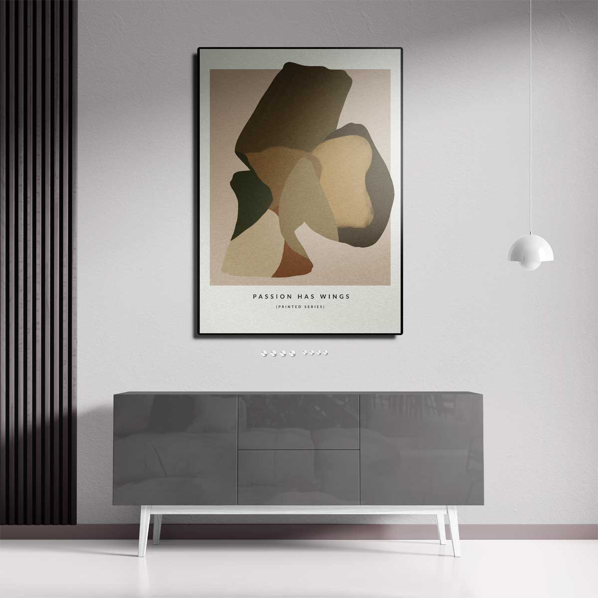 Abstracte Vibratie Kunstwerk-canvas-dibond-plexiglas-wanddecoratie-WallArtistic